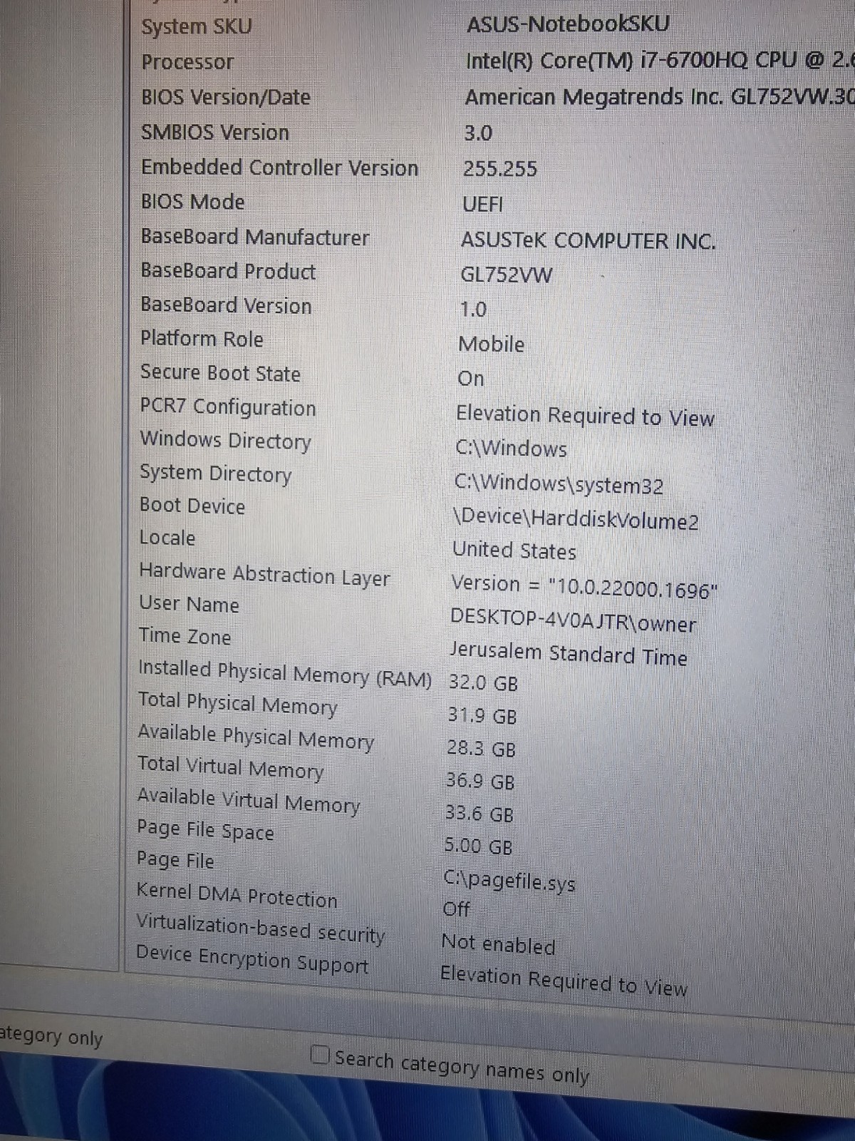 ASUS GL752VW 32GB RAM 2.3TB SSD+HDD i7 Workstation Laptop 17.3″ GTX 960M Win11