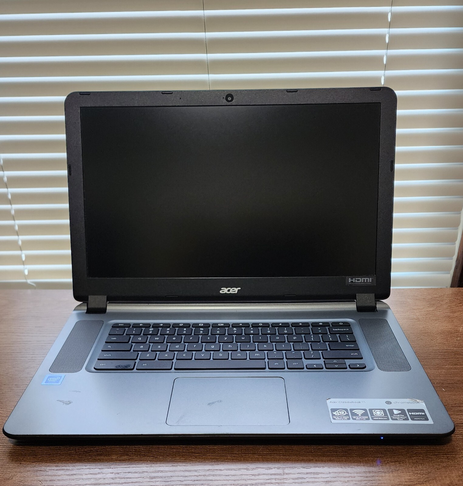 Acer Chromebook 15 – CB3-532 – Model N15Q9 – Celeron – 4GB RAM – 16GB eMMC