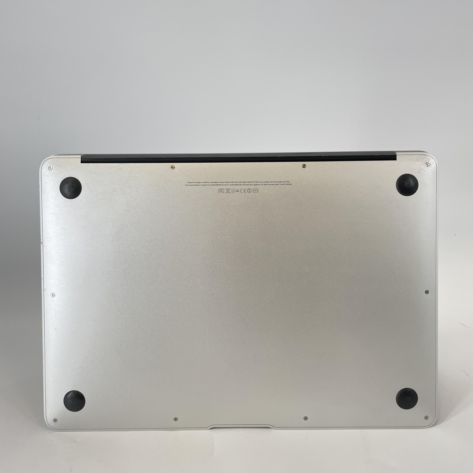 MacBook Air 13 2012 Silver HD+ 1.8 GHz i5-3427U 4GB RAM 128GB SSD – Bad Battery