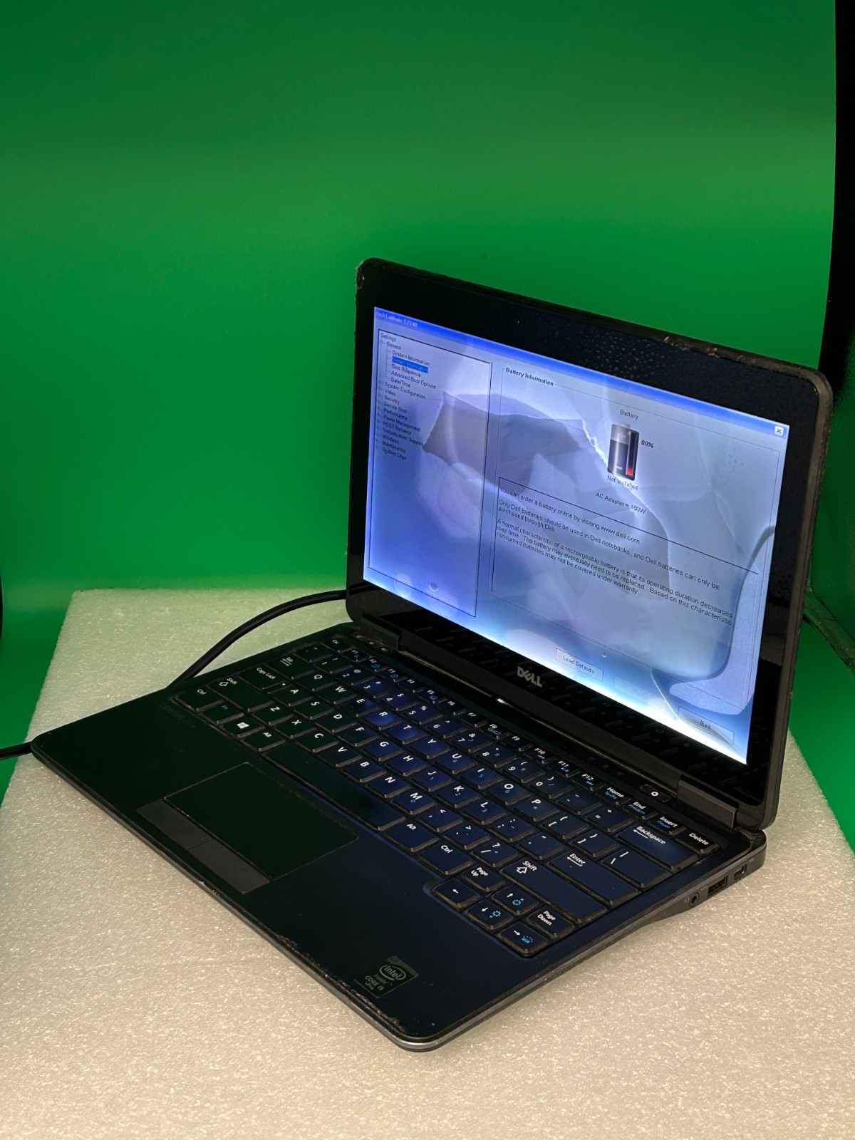 Dell Latitude E7240 Intel Core i5-4310U 2GHz 8 GB RAM Without Storage & Battery