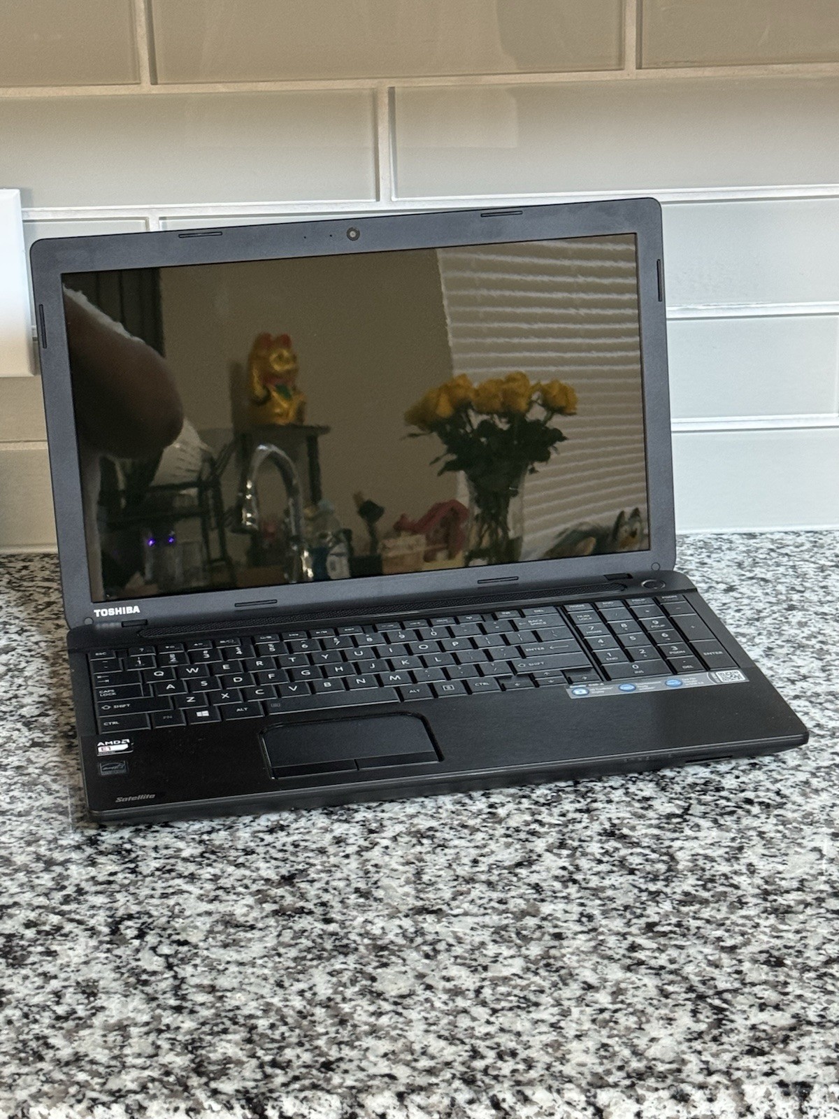 Toshiba Satellite C55D-A5304 Laptop Win 10 AMD E1-2100 4GB RAM 128GB SSD