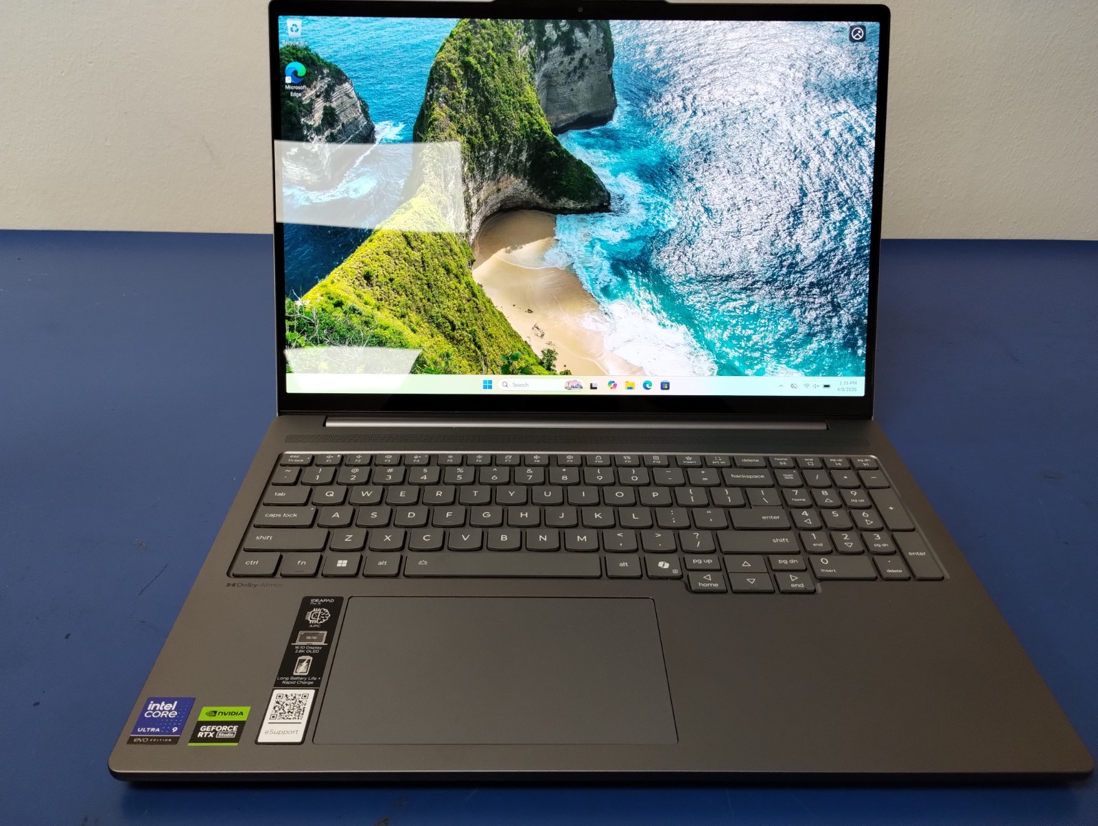Lenovo IdeaPad Pro 5 16IAH10, Intel Core Ultra 9 285H, 32 GB RAM, 1 TB NVMe SSD