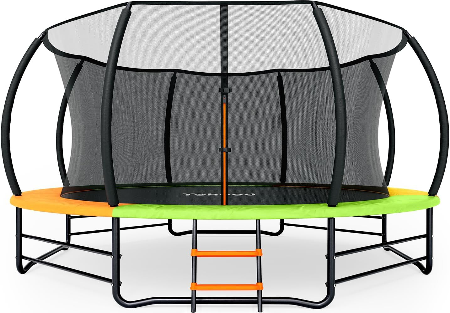 Yohood Trampoline Outdoor 12FT 14FT, Recreational Trampolines with Enclosure Net