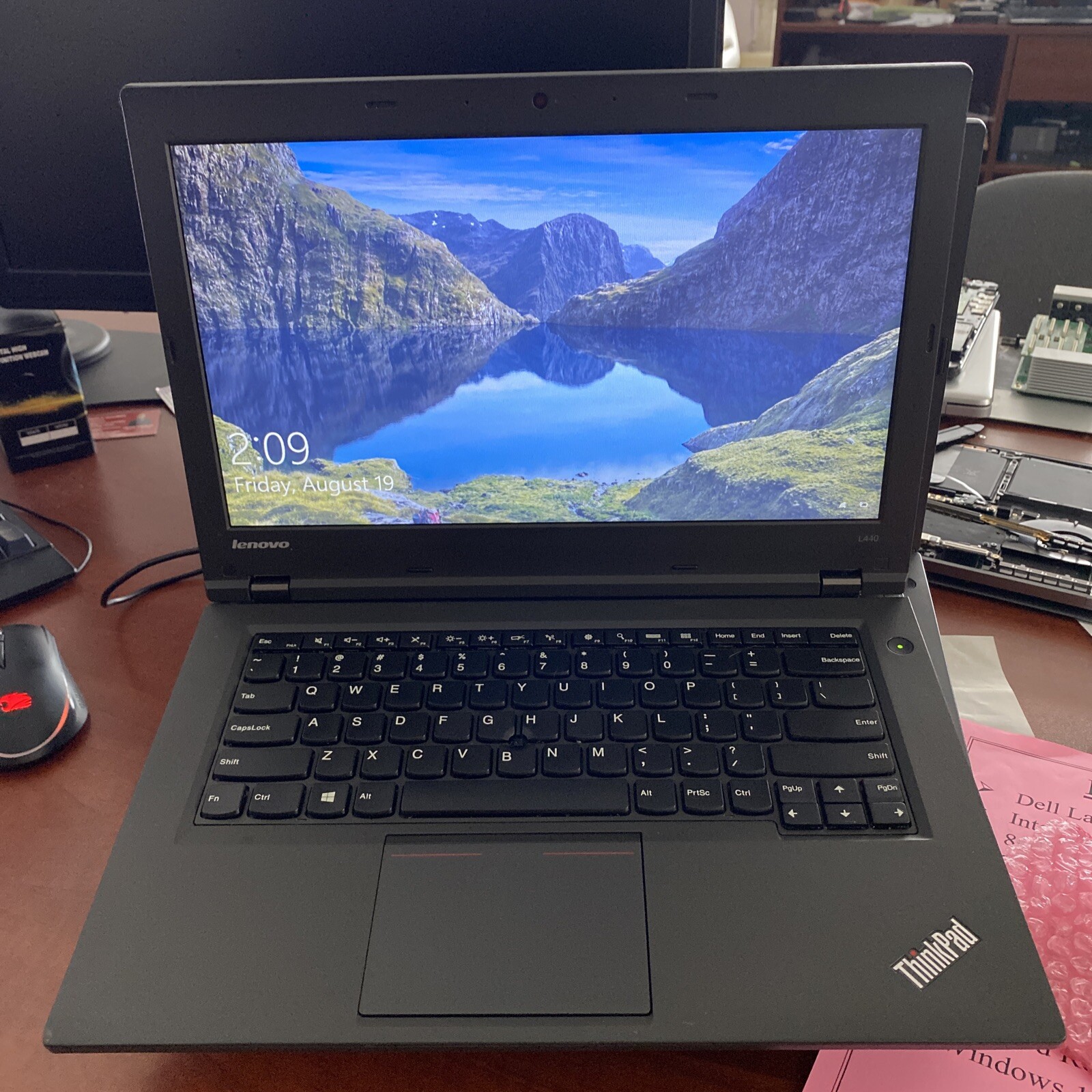 Lenovo thinkpad L440 core i5 8gb ram 500gb hard drive windows 10 pro