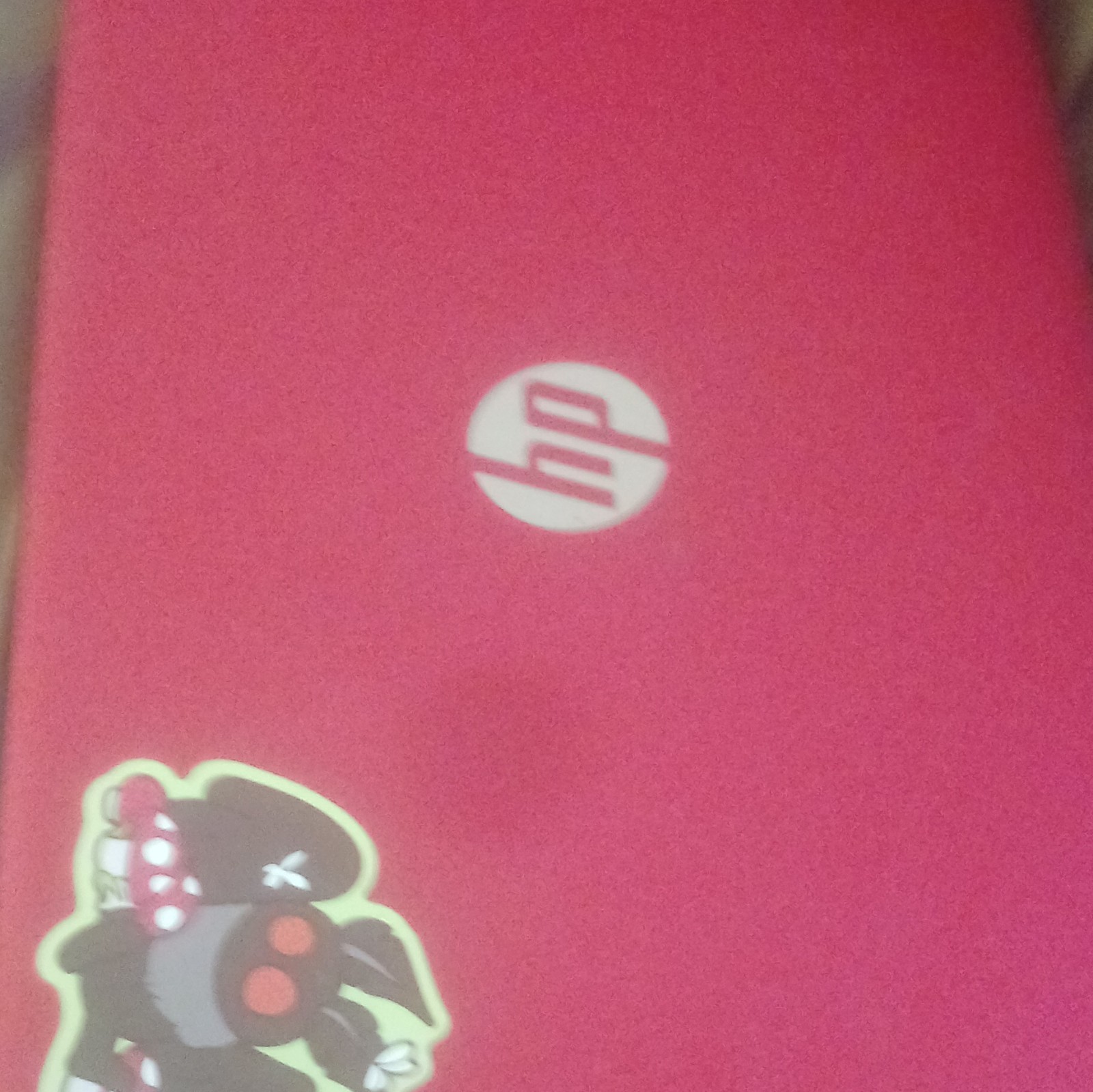 HP Laptop Intel Processor Red Silver Integrated Graphics Notebook / E-waste