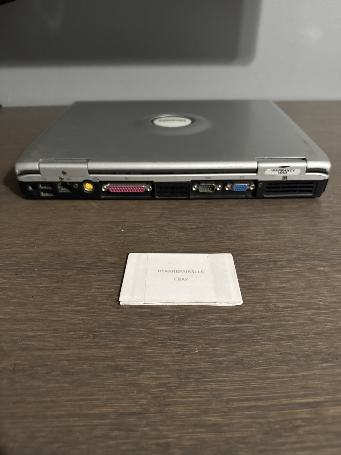 HP Compaq Presario 2100 CRVSA-02T1-75 Untested Laptop FOR PARTS AS IS