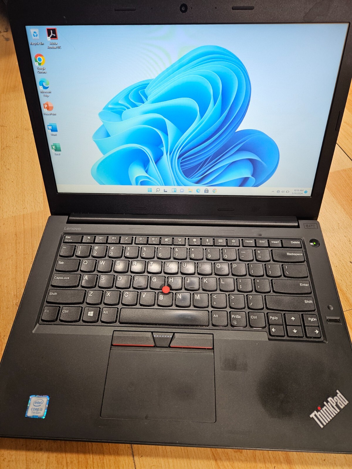Lenovo ThinkPad E470 Laptop PC Computer 14” Core i3 8GB RAM 500GB Windows 11