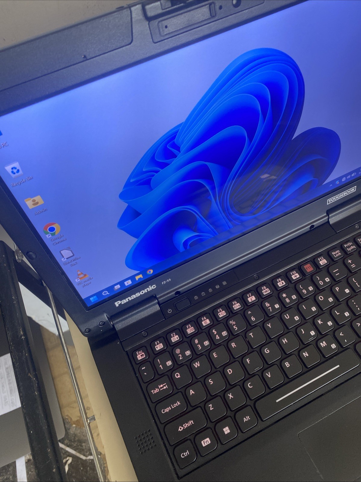 Panasonic FZ 55 Toughbook i5-8365U 1.6GHz 4C 8GB 512GB 11P TS Passed Tests Clean