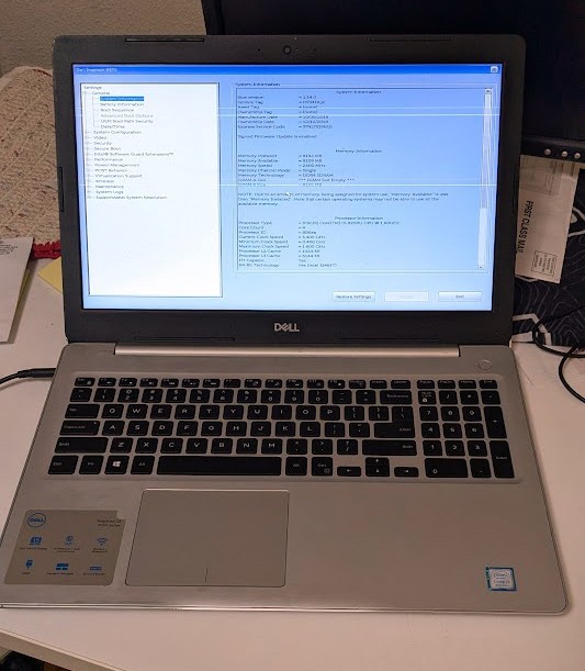 Dell Inspiron 5570 15.6″ Laptop, Intel Core i5-8250U, Windows 11 Home