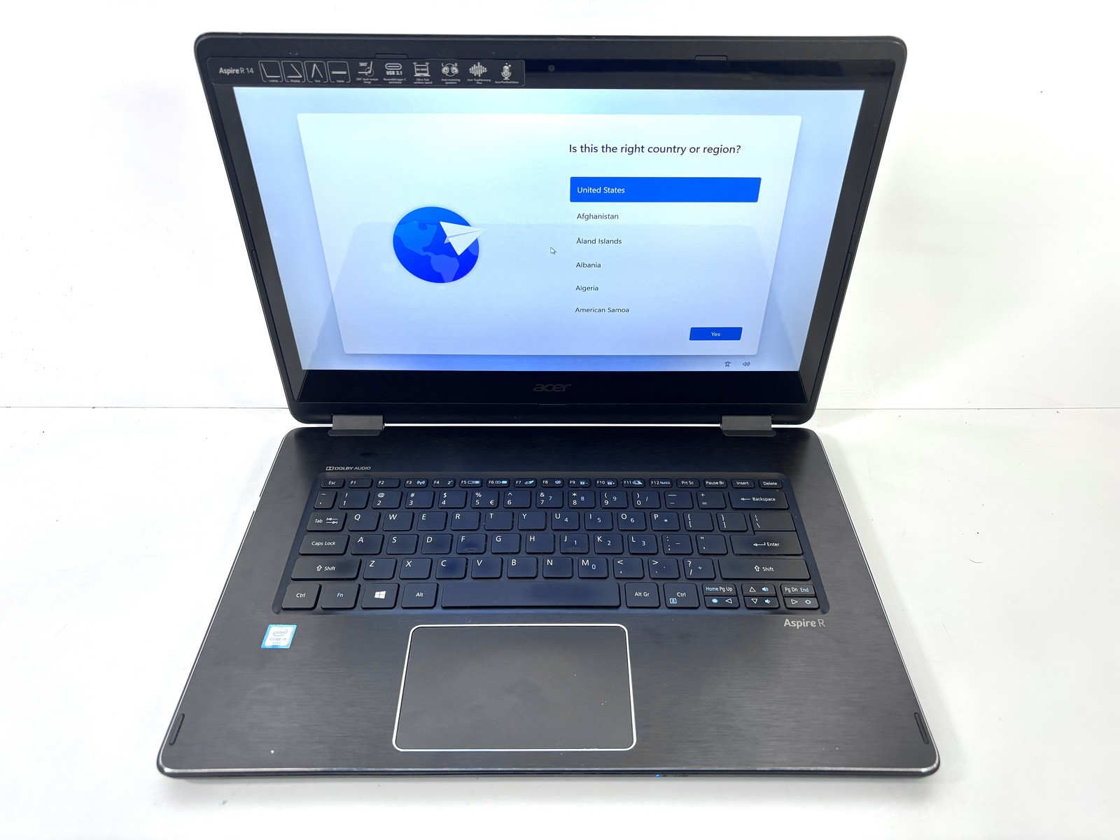 Acer Aspire R5-0471T – 14″ FHD Touch, 2.3GHz i5, 8GB RAM, 256GB SSD