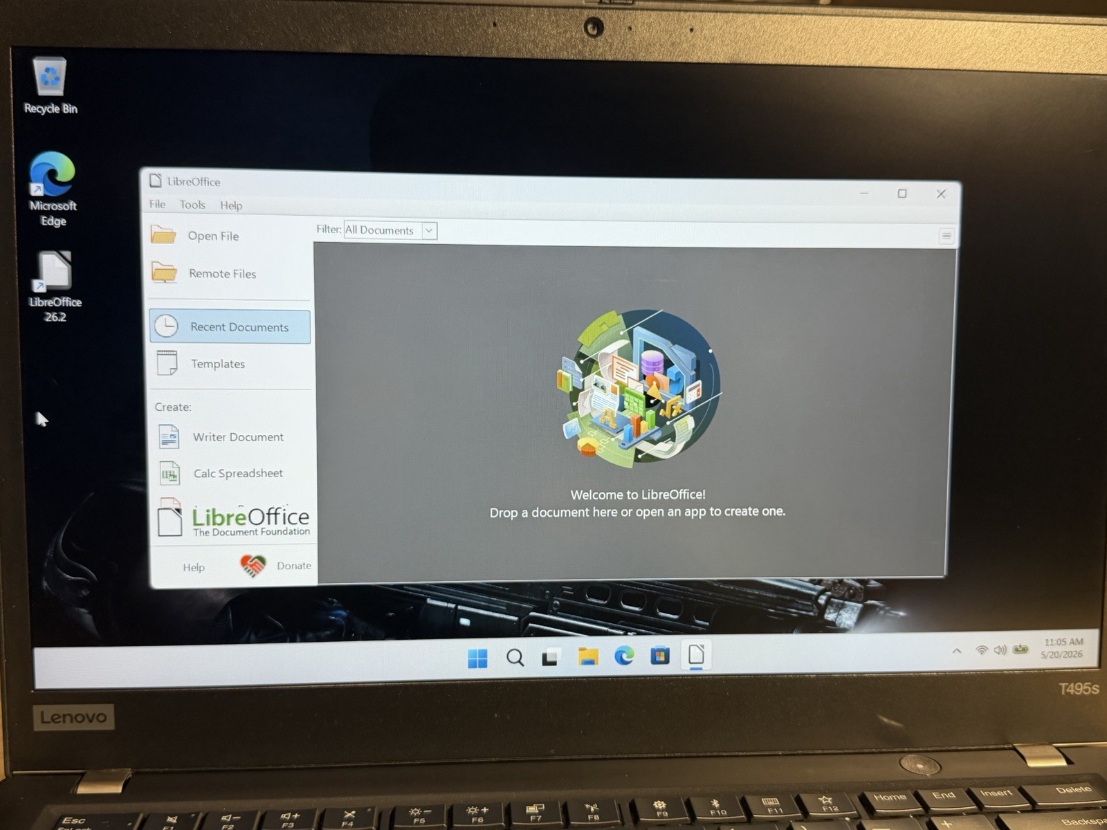 Lenovo ThinkPad T495s Ryzen 7 PRO 3700U 16GB RAM 512GB SSD Win11 Pro 14” NW Bat