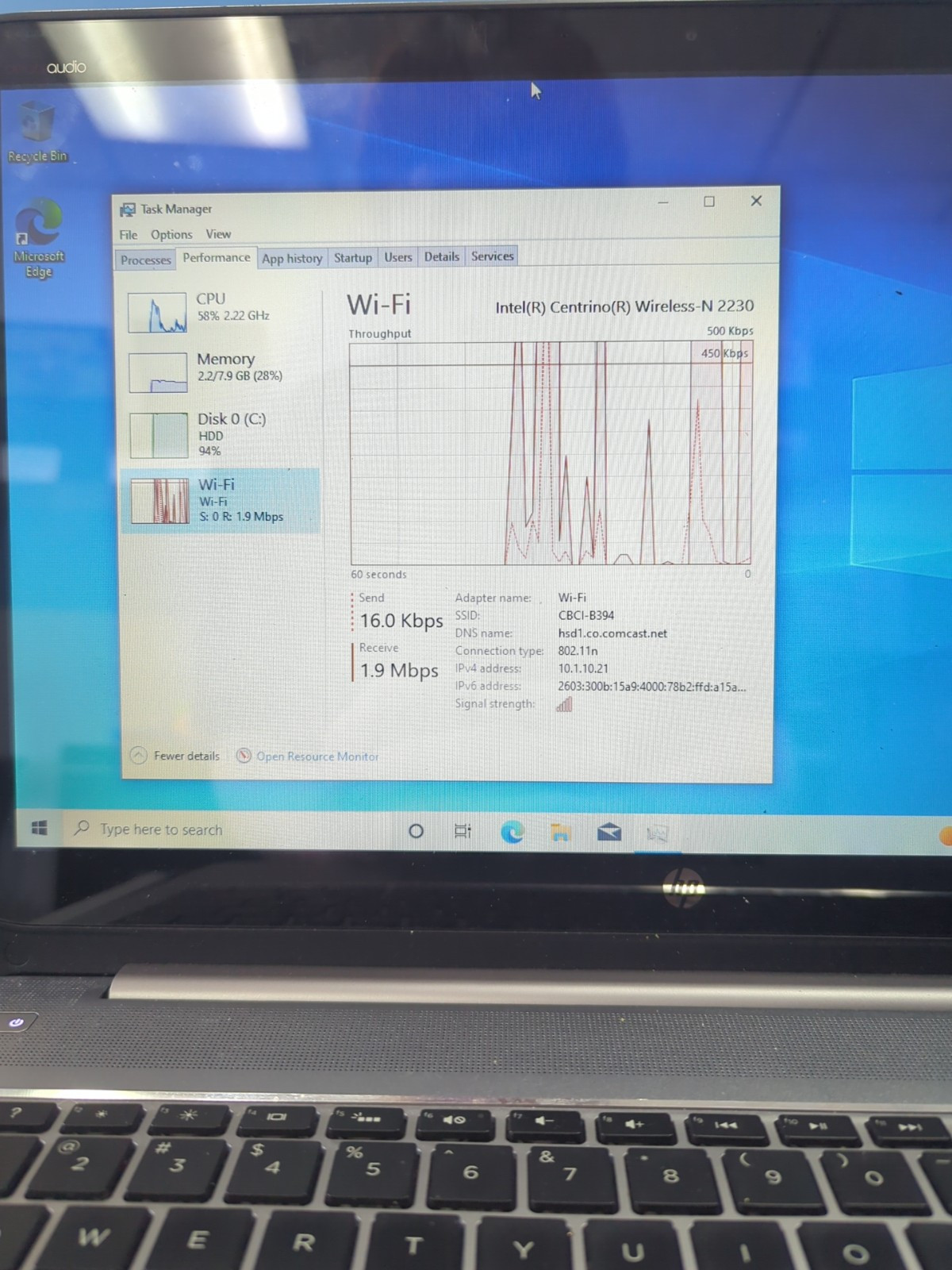 HP ENVY M6-K015DX i5-4200U, 1TB, 8GB Ram – BAD BATT