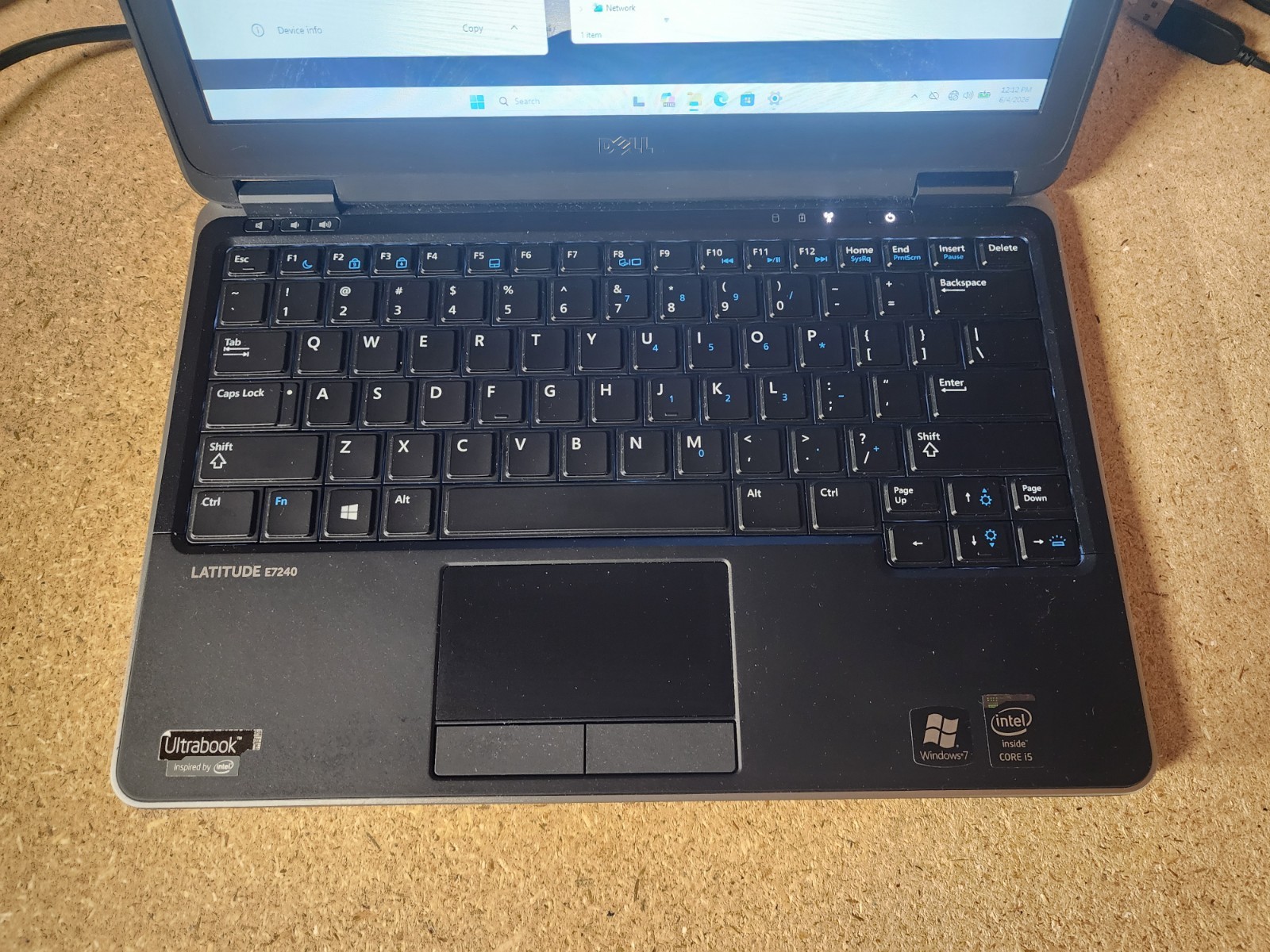 Dell Latitude E7240 i5-4300U 1.9GHz 8GB RAM 256GB SSD Win 11 Pro