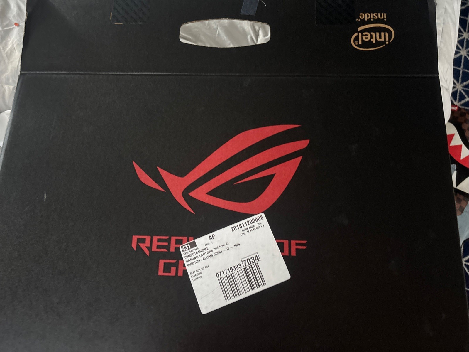 ASUS ROG Zephyrus M GM501 15.6 inch (128GB SSD, 1TB SSHD, Intel Core…