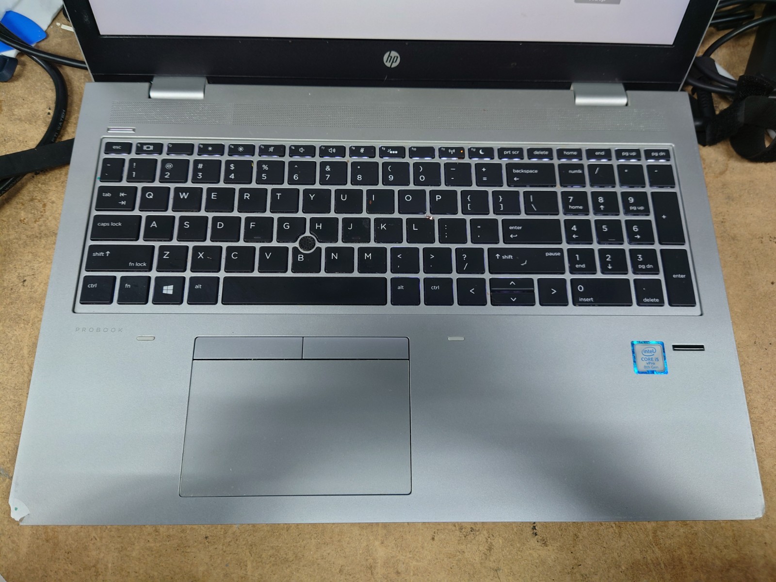 HP ProBook 650 G4 15.6″ i5-8350U 8GB RAM NO SSD/OS