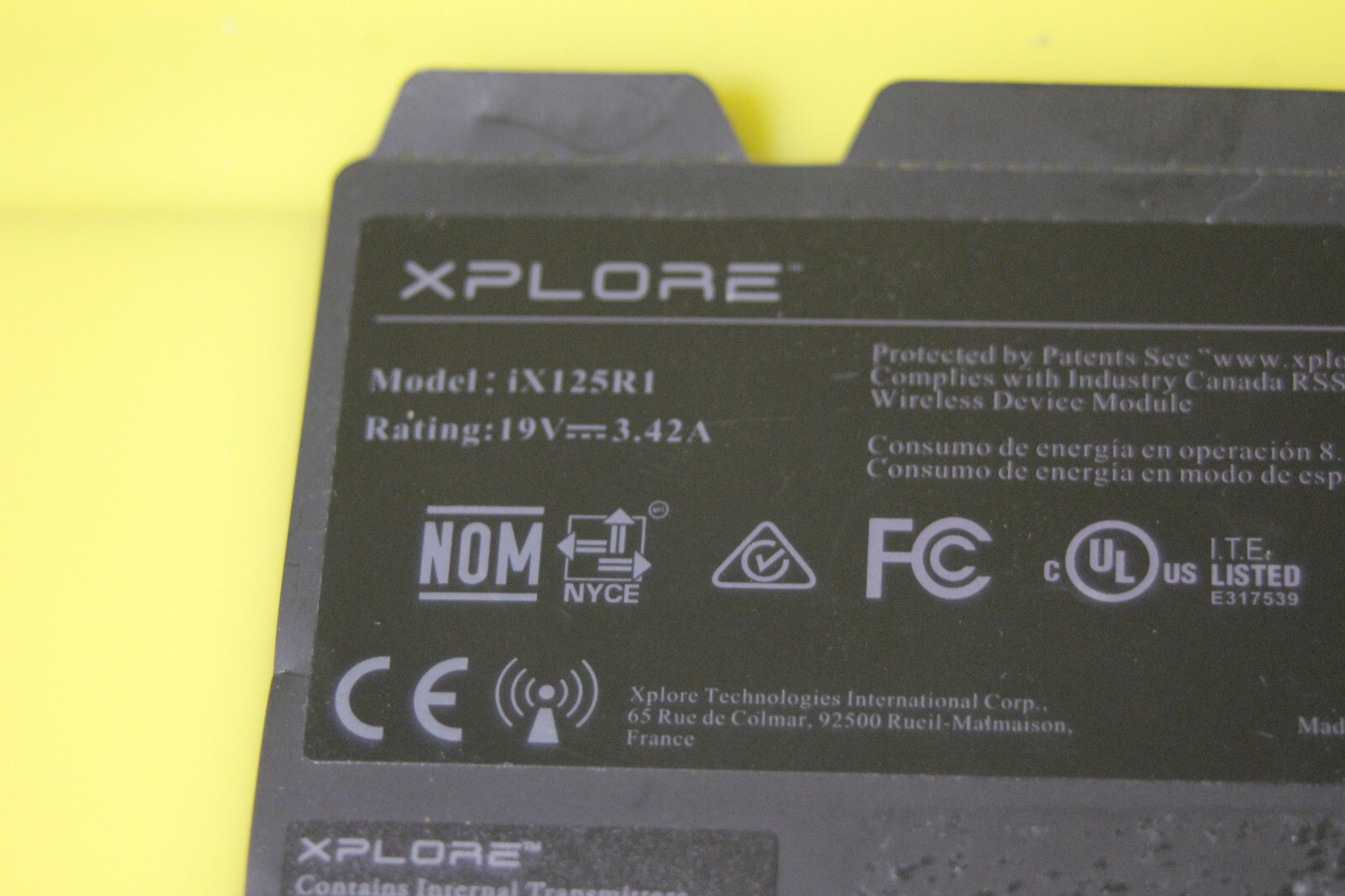 Xplore iX125R1 Motherboard replacement working condition.