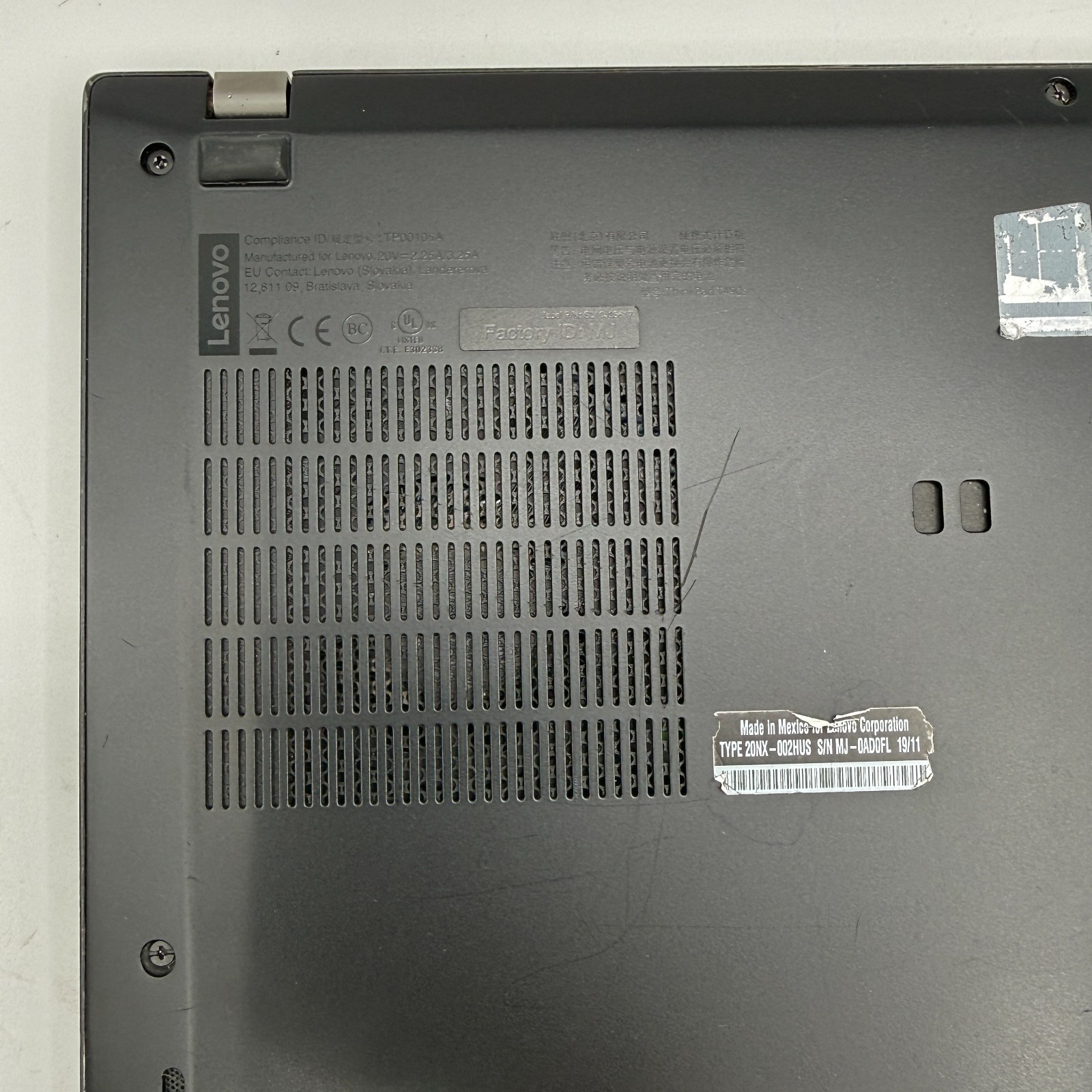 Lenovo ThinkPad T490s 14″ i7-8565U 16GB RAM 256GB SSD Win11 Pro Fingerprin Fair
