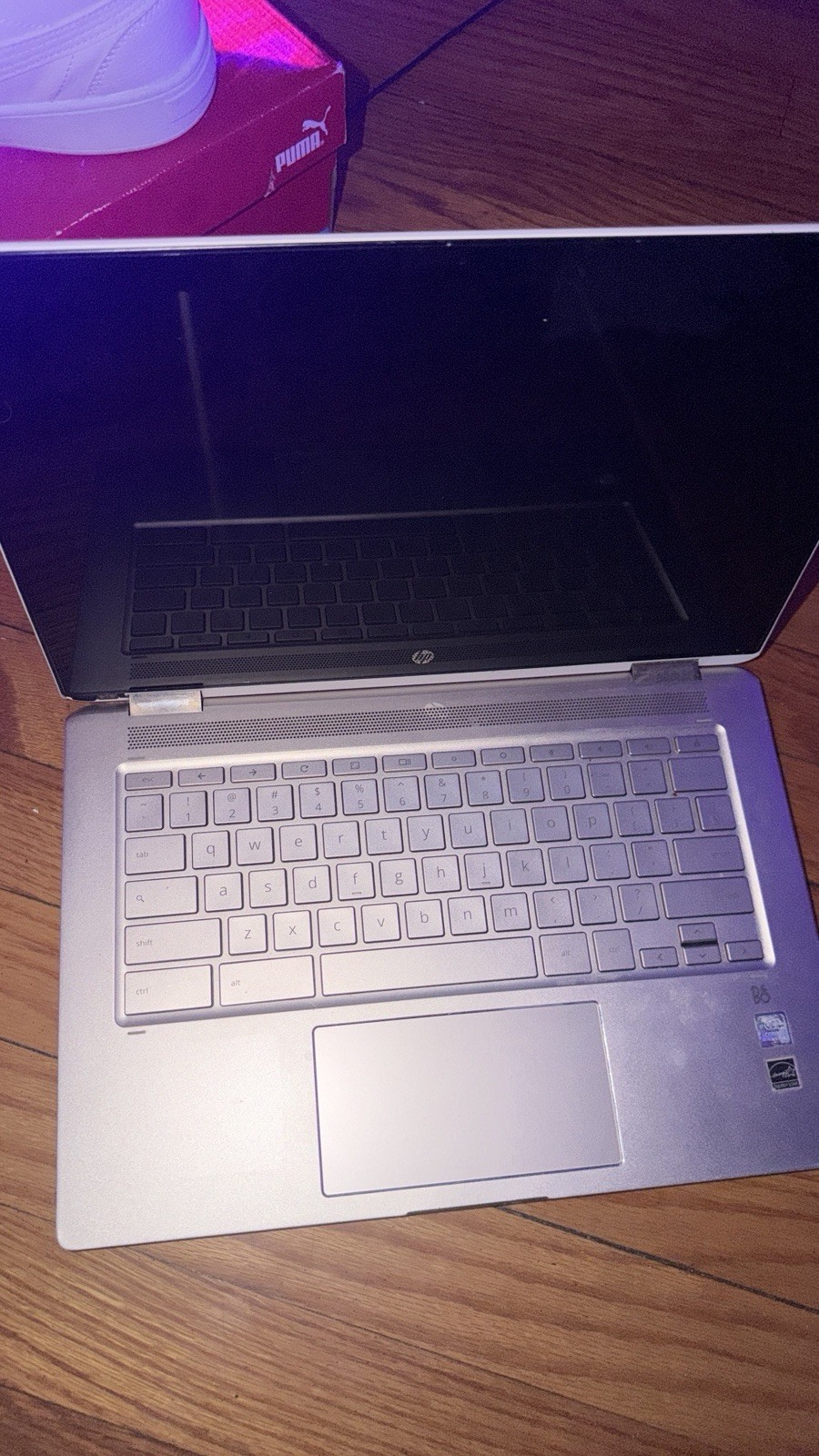 HP Chromebook 14″ Silver FHD Intel Pentium 4GB RAM 32GB eMMC Chrome OS