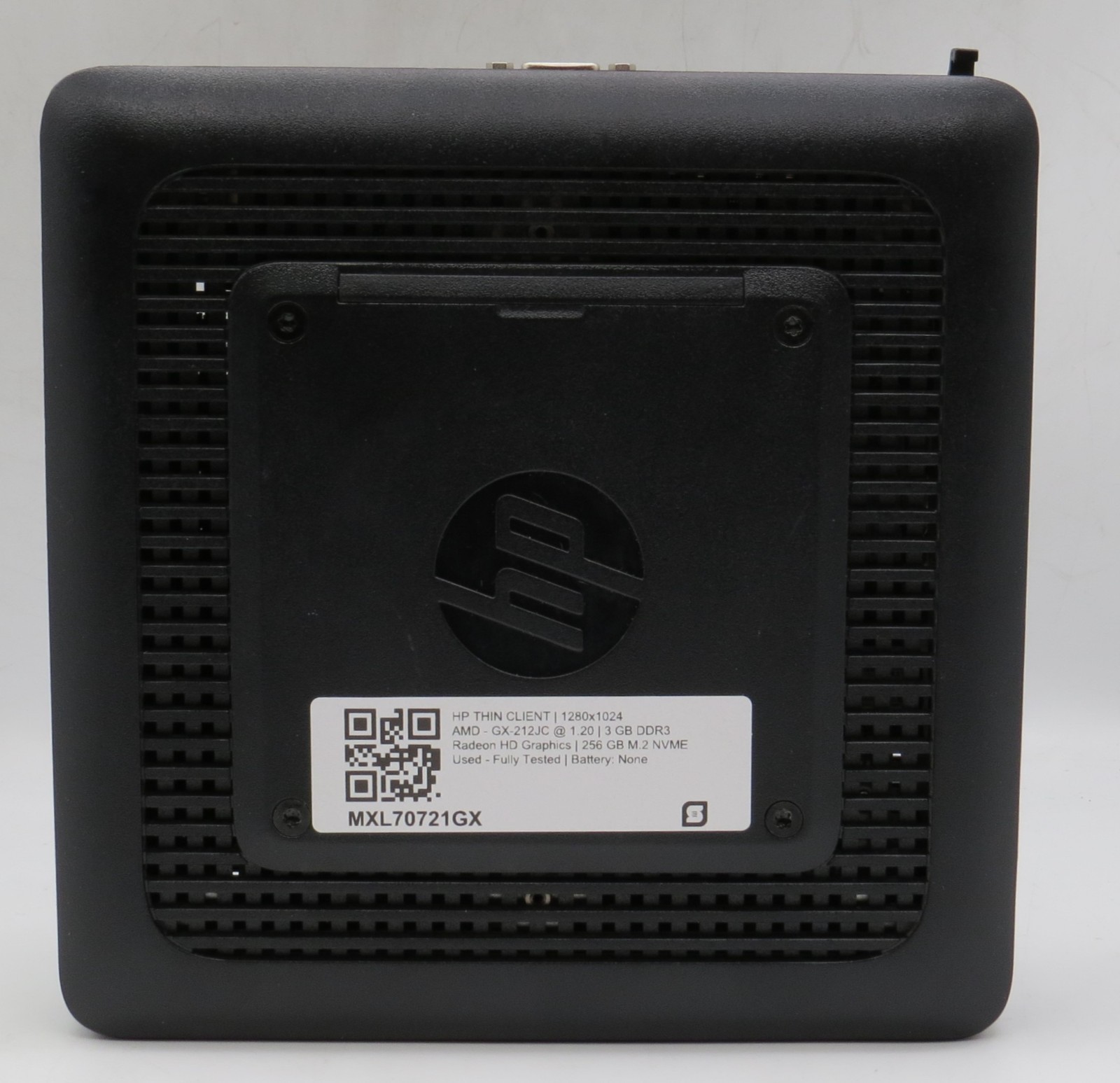 HP Thin Client Plus _ AMD-GX-212JC _ 4GB DDR3 _ 256GB M.2 NVME _ No OS