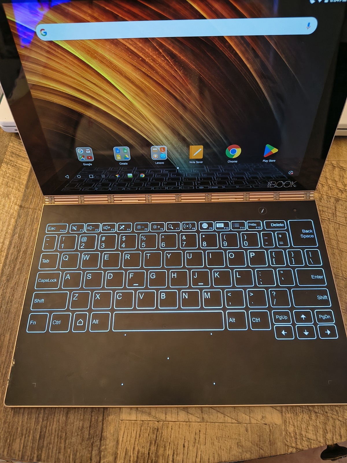 Lenovo Yoga Book YB1-X90F 64GB Wifi 10.1 In Champagne Gold Used