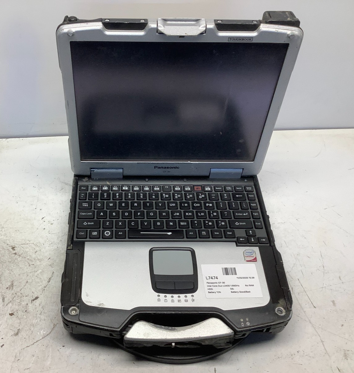 Panasonic CF-30 Intel Core Duo L2400 1.66GHz No RAM NO HDD