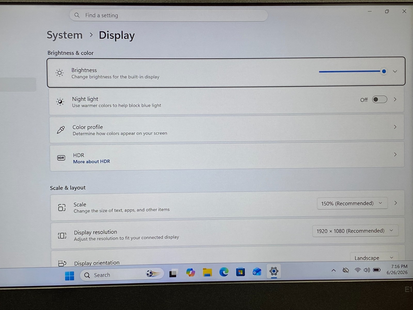 LENOVO THINKPAD E14 14″ FHD i5-10210U 8GB RAM 256GB SSD WINDOWS 11 BATTERY 84%