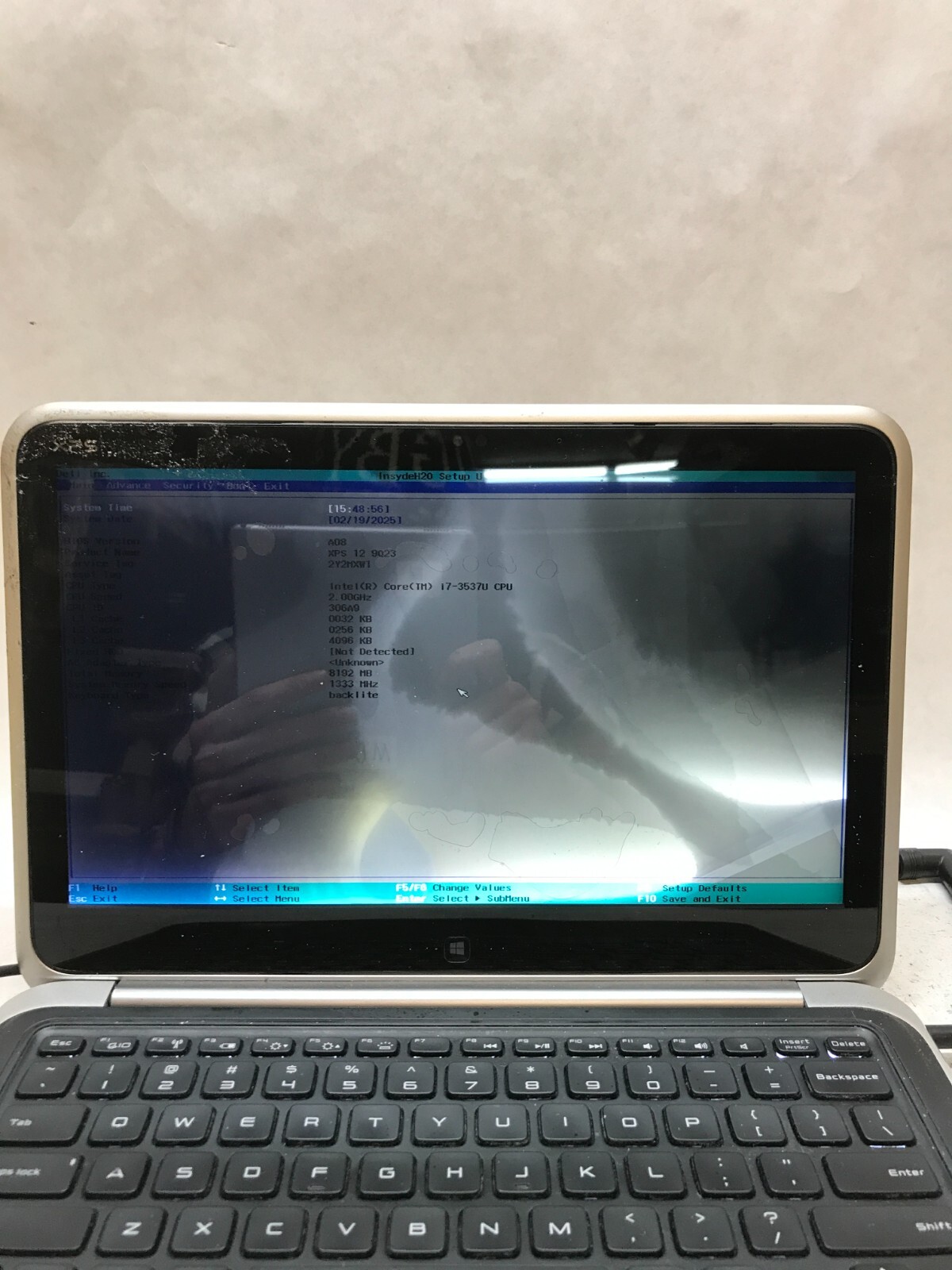 Dell XPS 12 9Q23 12″ Laptop Intel i7-3537U 2.0GHz 8GB RAM NO SSD For Parts – DW