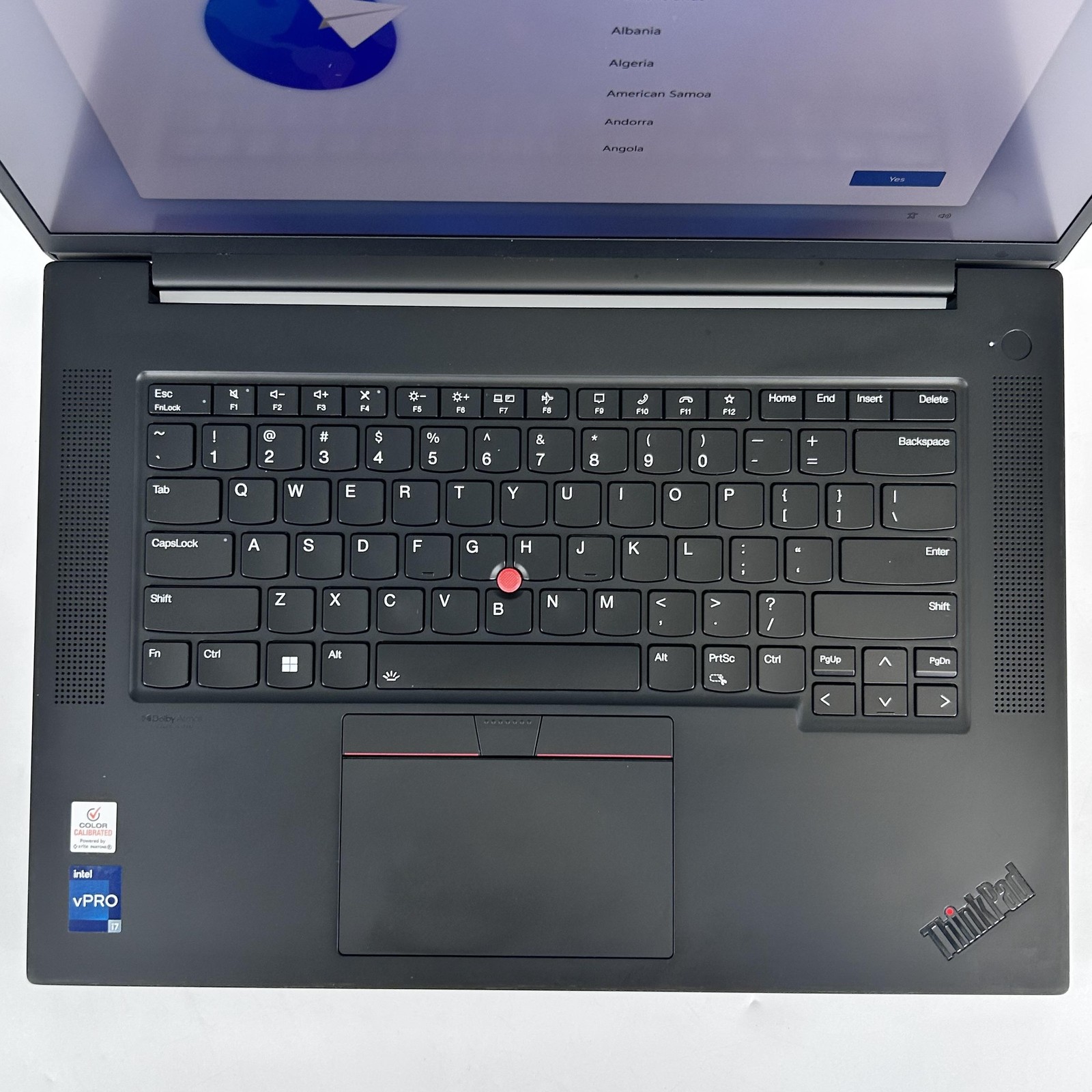 Lenovo ThinkPad P1 Gen 5 16 UHD+ 2.4 GHz i7-12800H 64GB 1TB RTX A3000 FRAME GAP