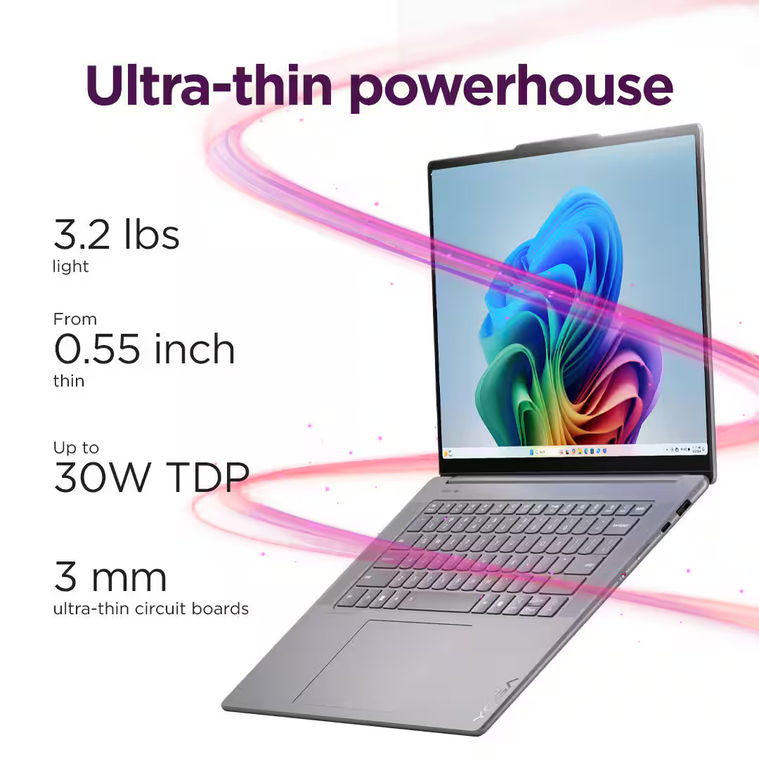 Lenovo – Yoga Slim 7i Aura Edition – Copilot+ PC – 15.33K Touchscreen Lapto…