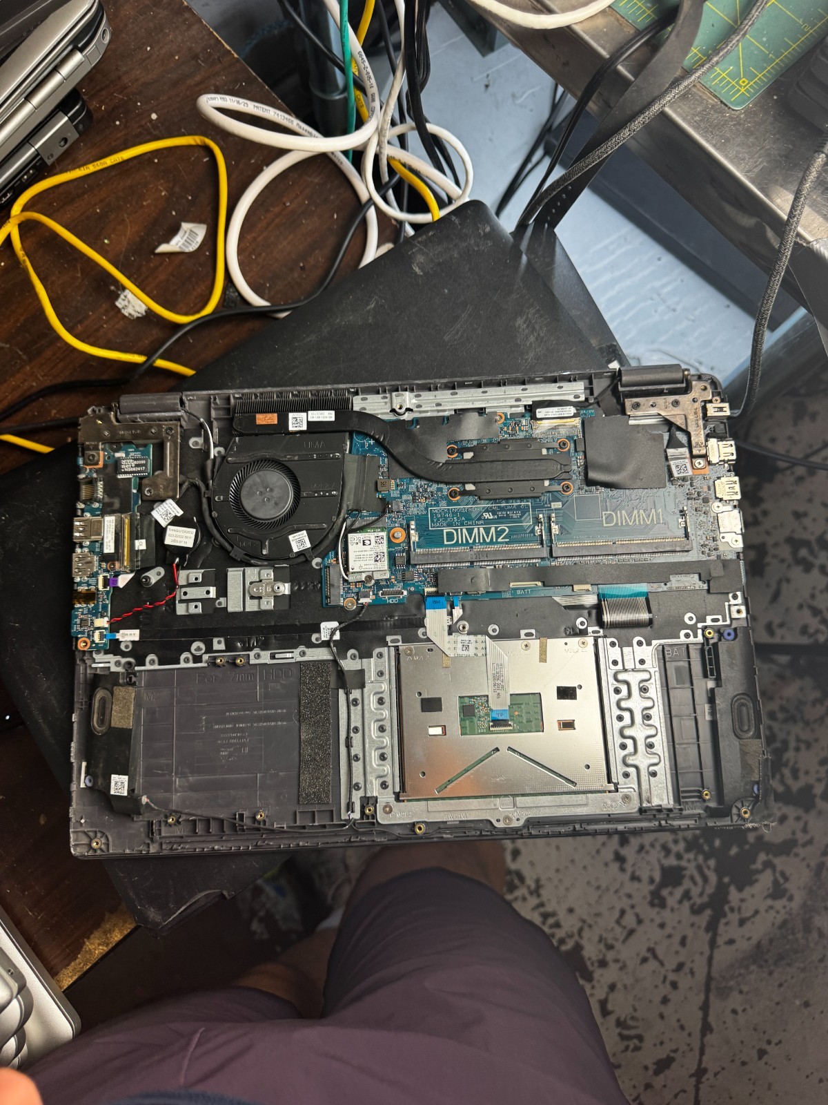 Dell Precision 3510 Core I5-10210U Laptop For Parts/Repair #6254