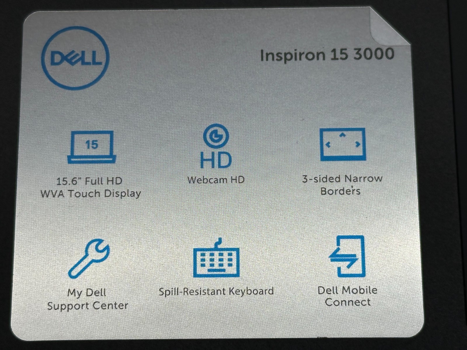 DELL INSPIRON 3511 LAPTOP CORE i5-1135G7 @ 2.40GHZ 16GB RAM 350GB SSD (lp624)