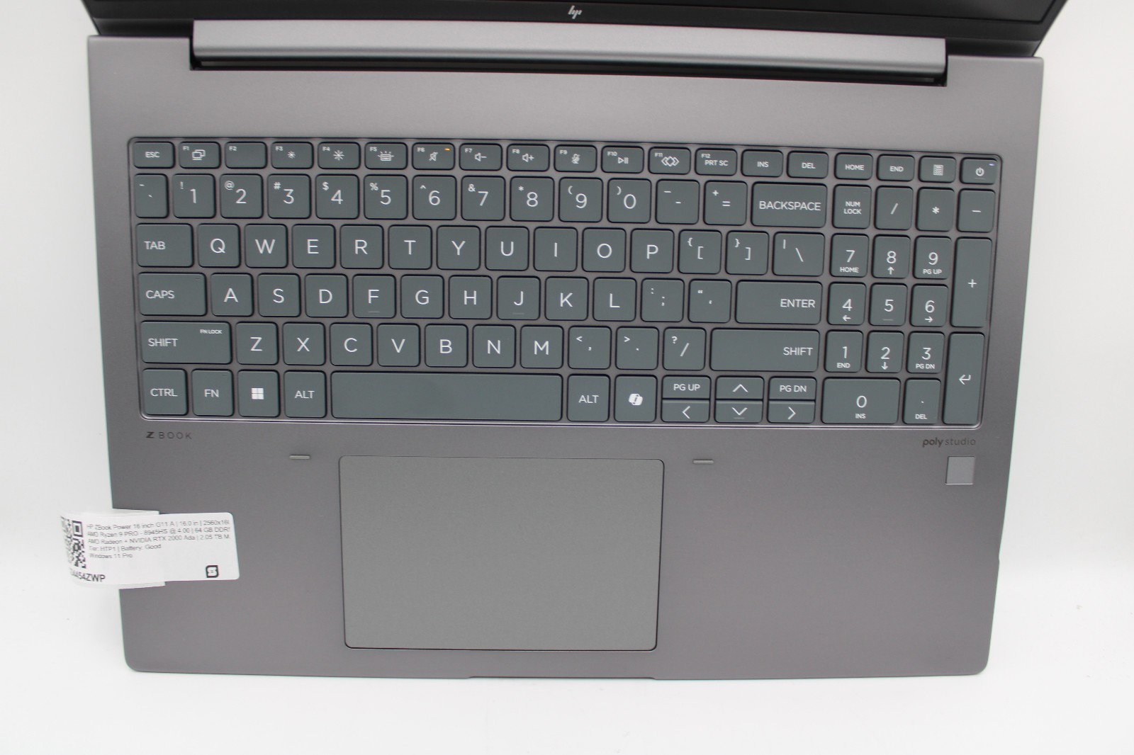 HP ZBook Power G11 Ryzen 9 Pro 8945HS 2TB SSD 64GB DDR5 RTX2000 W11P *WTY 2027