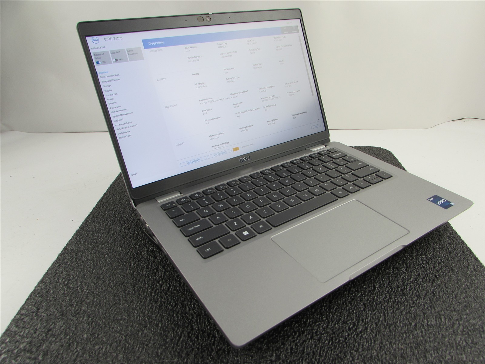 DELL LATITUDE 5330 FHD TOUCHSCREEN I5-1245U 10 CORE 512GB SSD 16GB RAM NO O.S