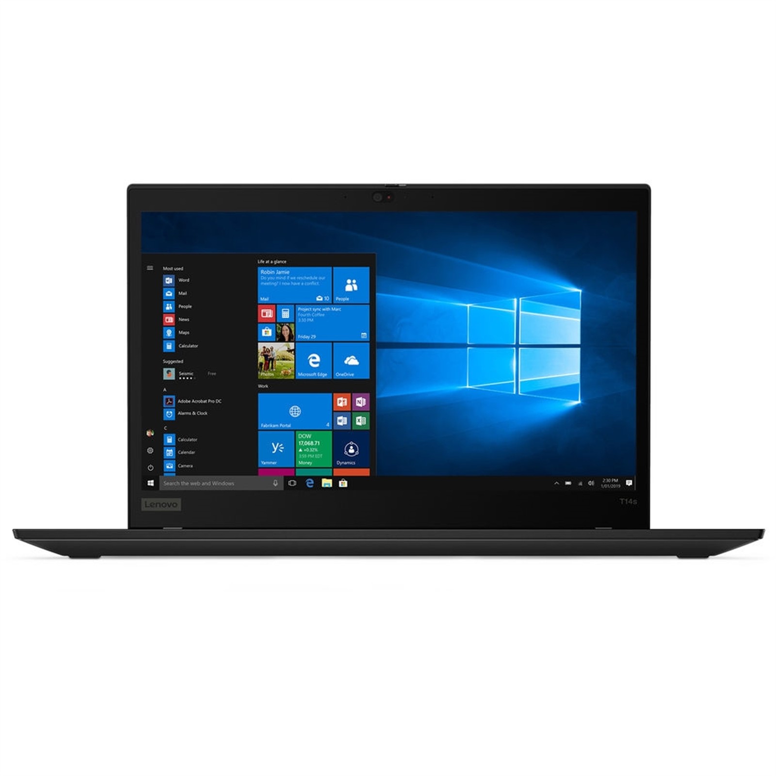 Lenovo ThinkPad T14s Gen 1 14″ 16GB 256GB, Black