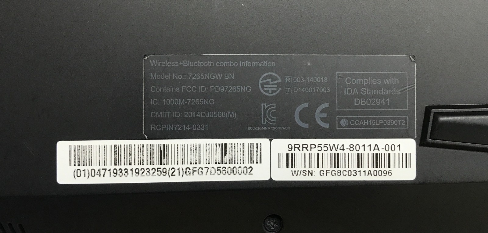 GIGABYTE P55V4 i7-5700HQ@2.70GHz 8GB RAM 128GB SSD W11P GEFORCE GTX 970M *READ