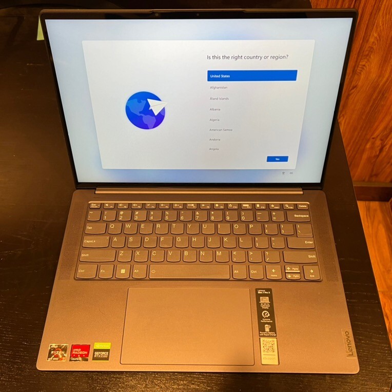 Lenovo Slim 7 Pro X/ProX 14.5″ 3K TOUCH Ryzen 9 6900HS 32GB 1TB RTX 3050 WNTY 24
