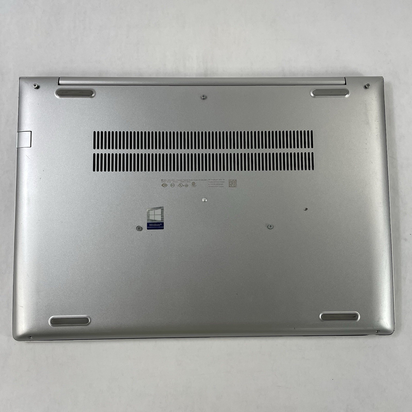 HP ProBook 450 G6 15.6″ i5-8265U 1.60 GHz 8 GB RAM No SSD No OS No AC