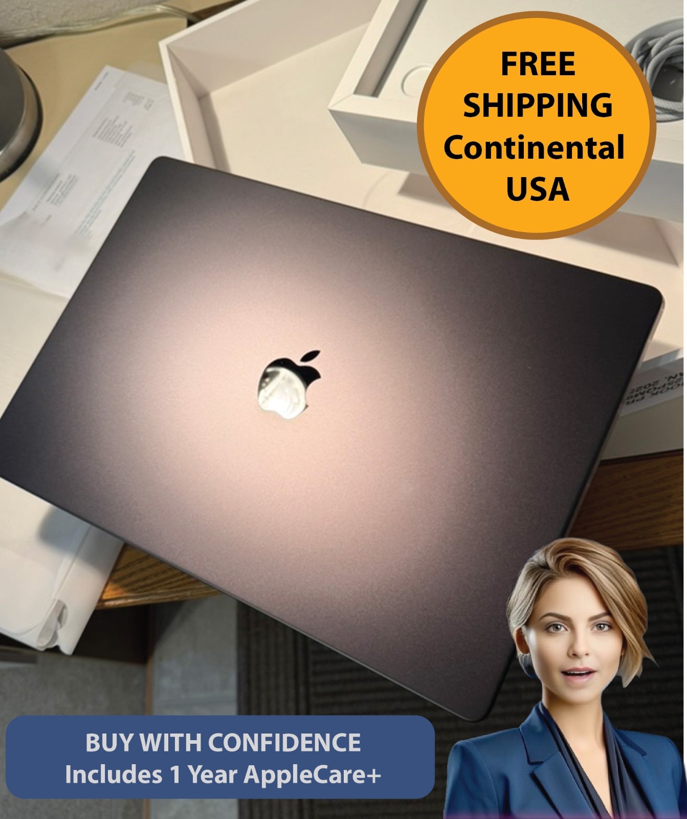 Apple | 16″ MacBook Pro MAX M4 | 48Gb 40Core |. 1 TB – APPLECARE+ | MX313LL/A
