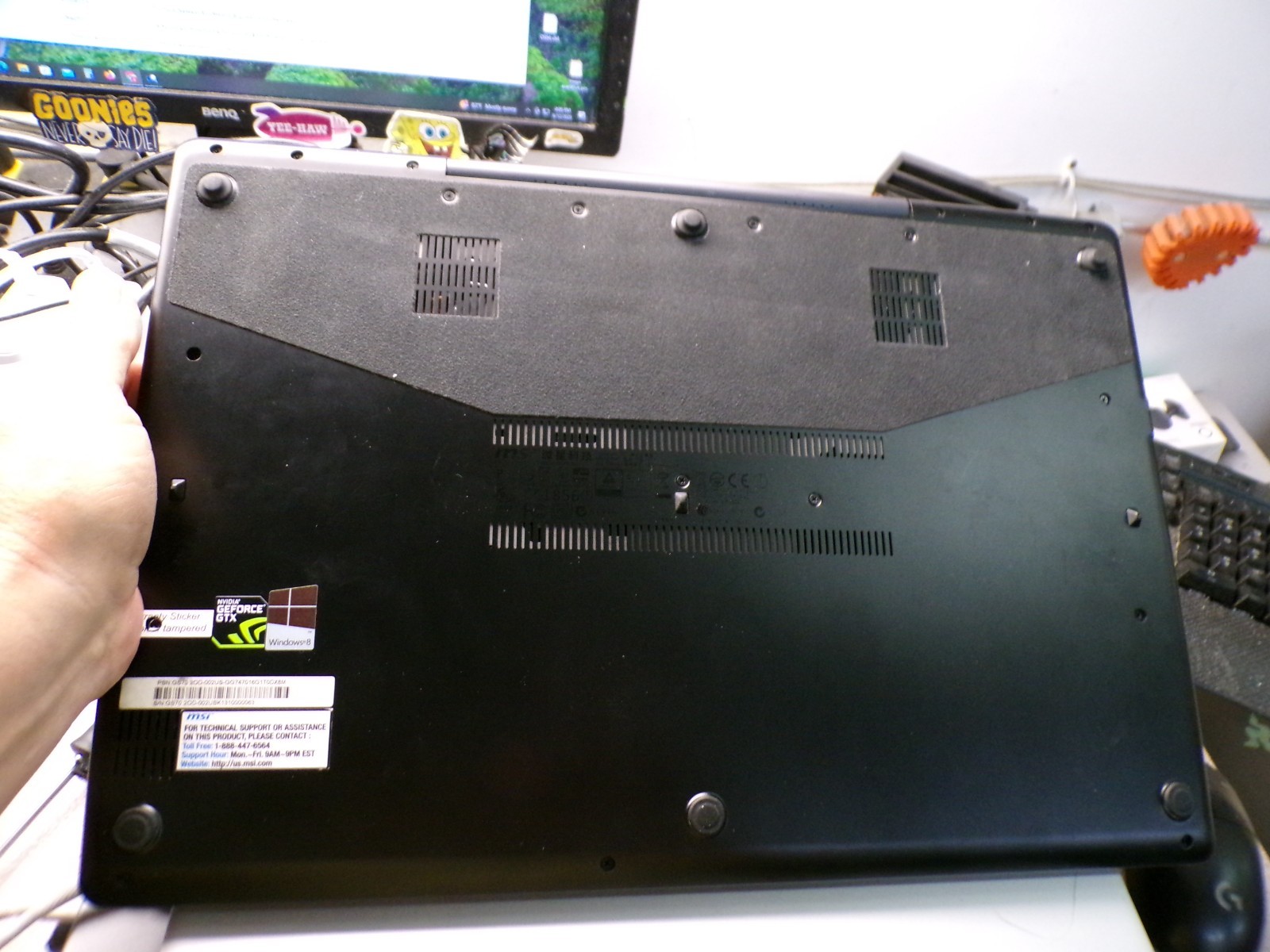 MSI GS70-2oD-002us i7-4700hq 16GB, 1TB hdd, GTX 765m 17.3″ Laptop #4448