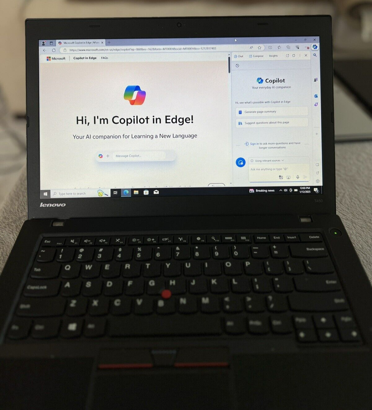 Lenovo ThinkPad T450 Core i5-5300U/ 1TB SSD/ 16GB Ram/Win 10 Pro Business Laptop