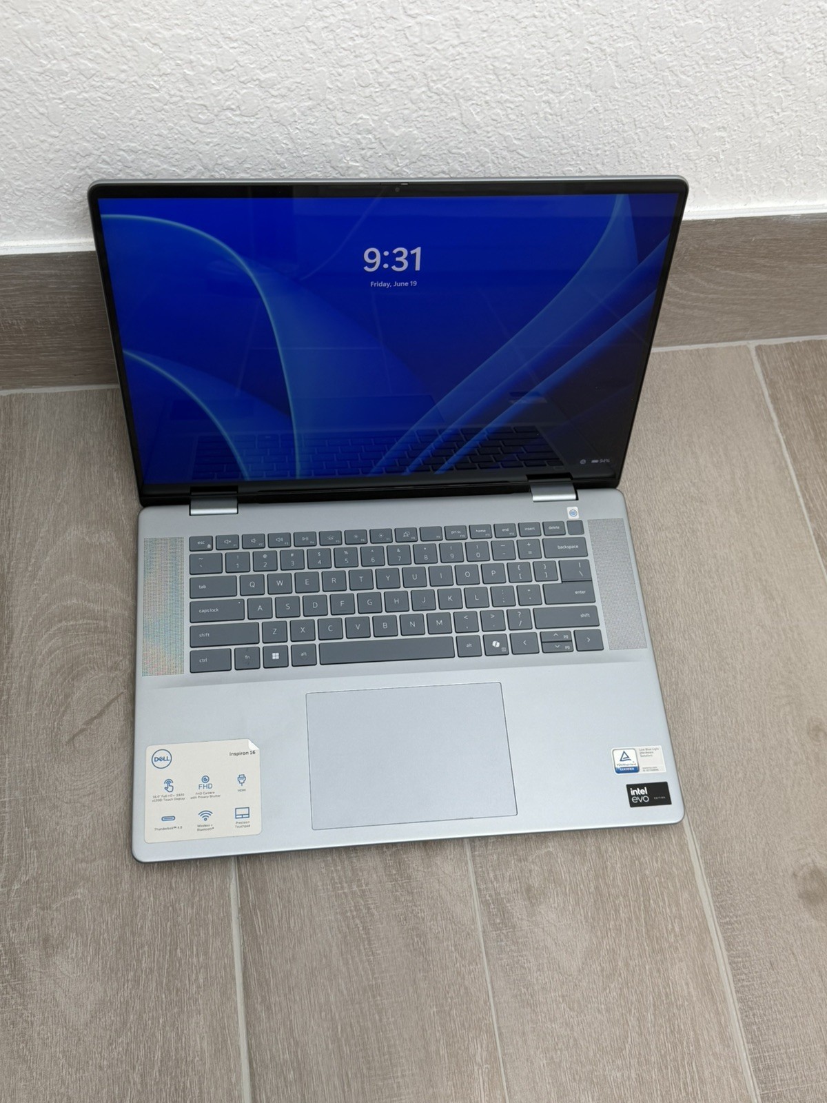 Dell Inspiron 16 7640 Touch Laptop Core Ultra 7 155H 16GB RAM 512GB NVMe SSD