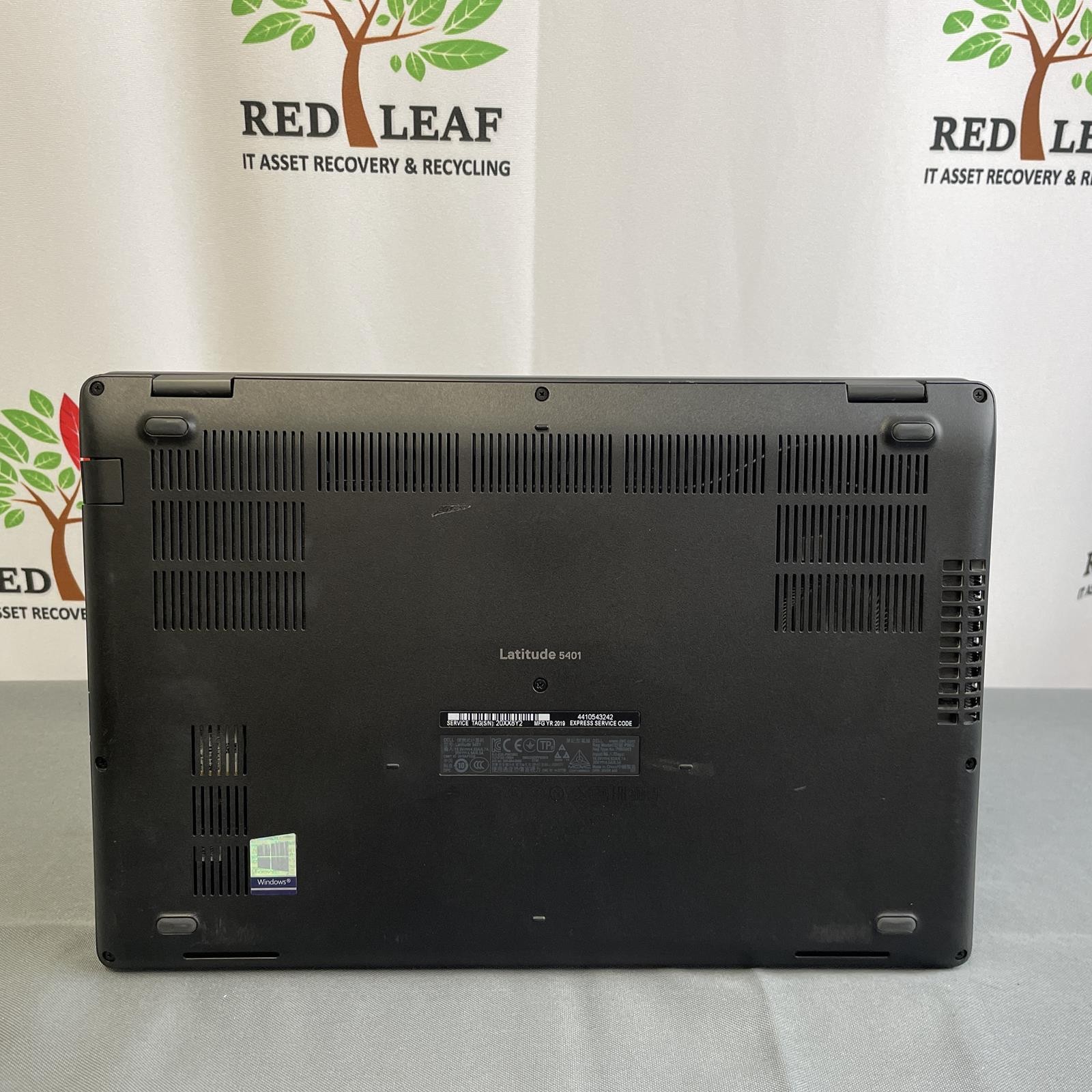 Dell Latitude 5401 14 in FHD, Core i7-9850H, 16GB, 256GB NVMe, MX150 | Grade B/C