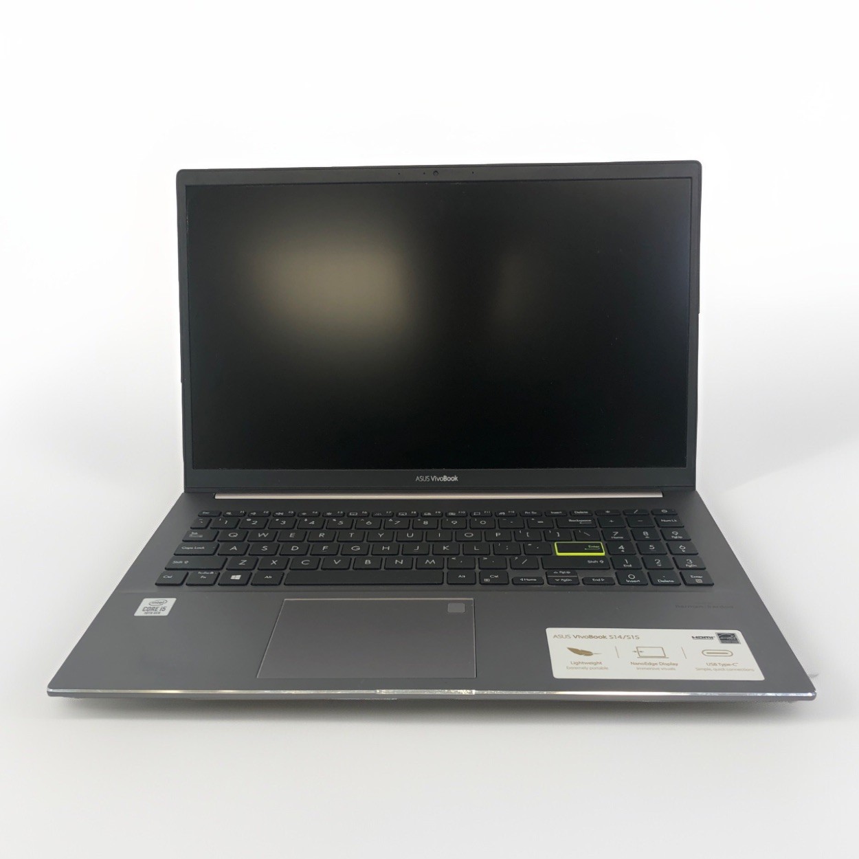 ASUS VivoBook S533F Intel Core i5-10210U 1.6GHz 8GB RAM No SSD/OS/Battery -Works