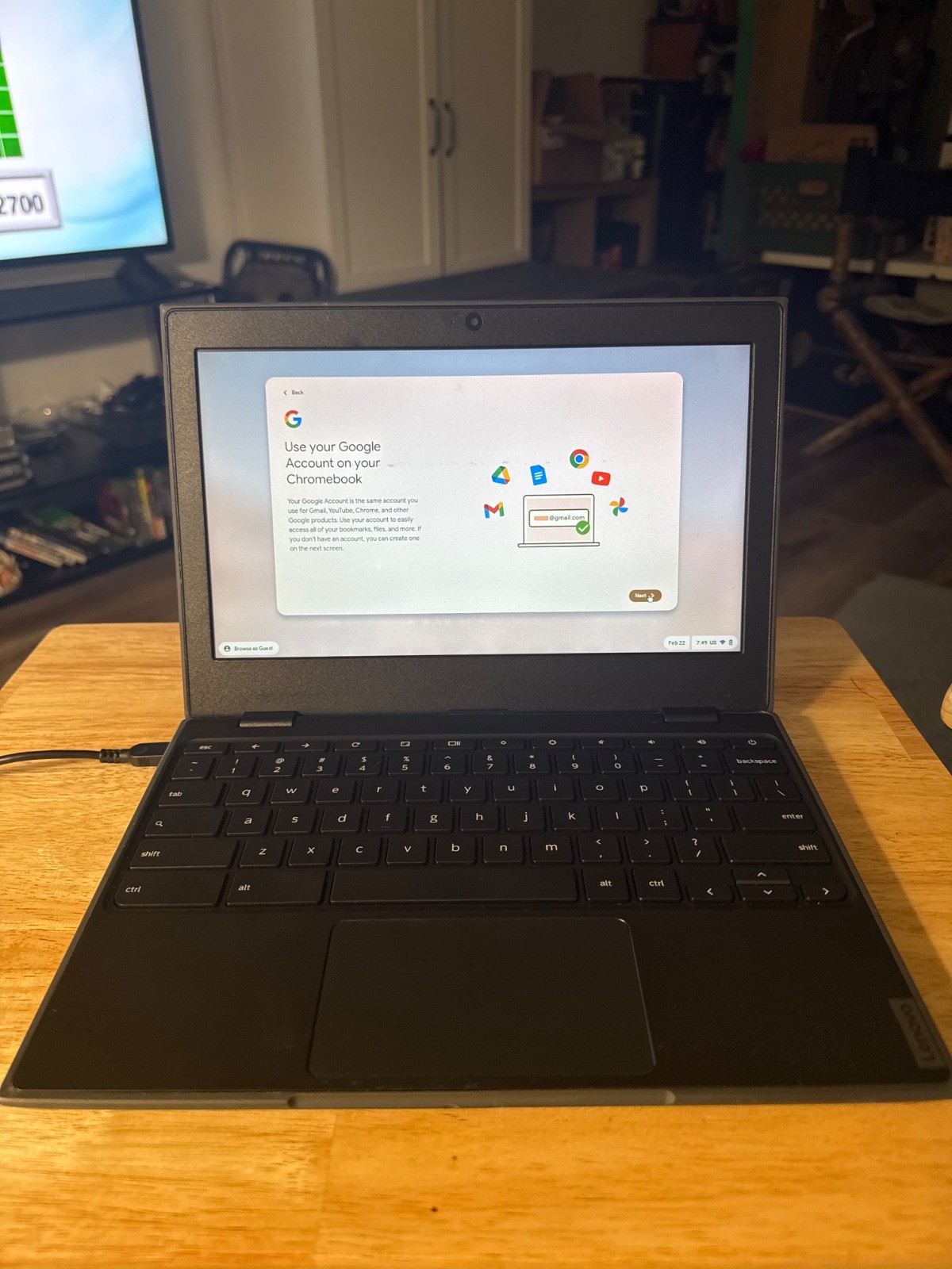Lenovo 100e Chromebook 2nd Gen MTK 11.6″ (32GB eMMC, MediaTek MT8173C,…