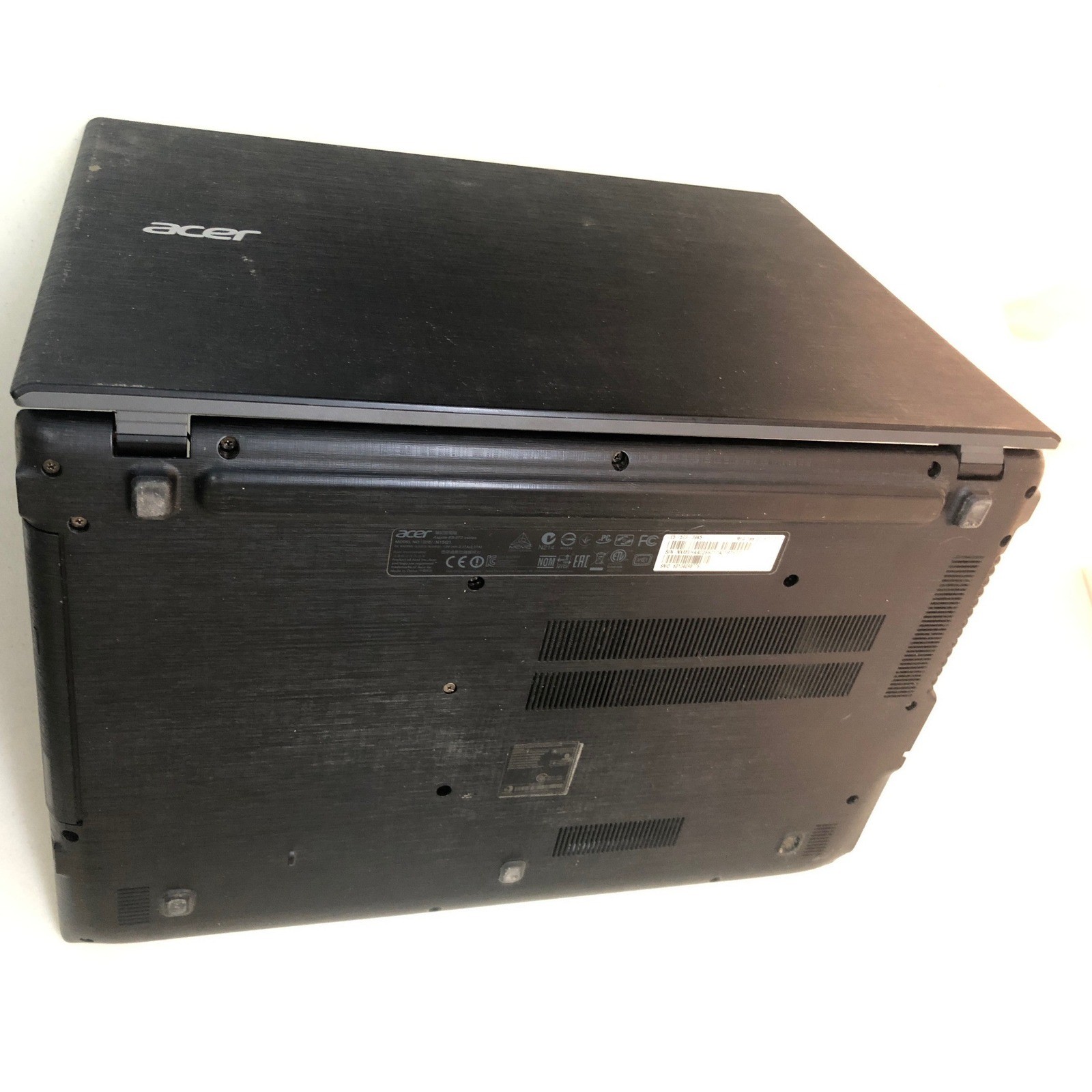 Acer Aspire E 15 E5-573-39K5 Laptop Intel Powers On No Hard Drive Parts Repair