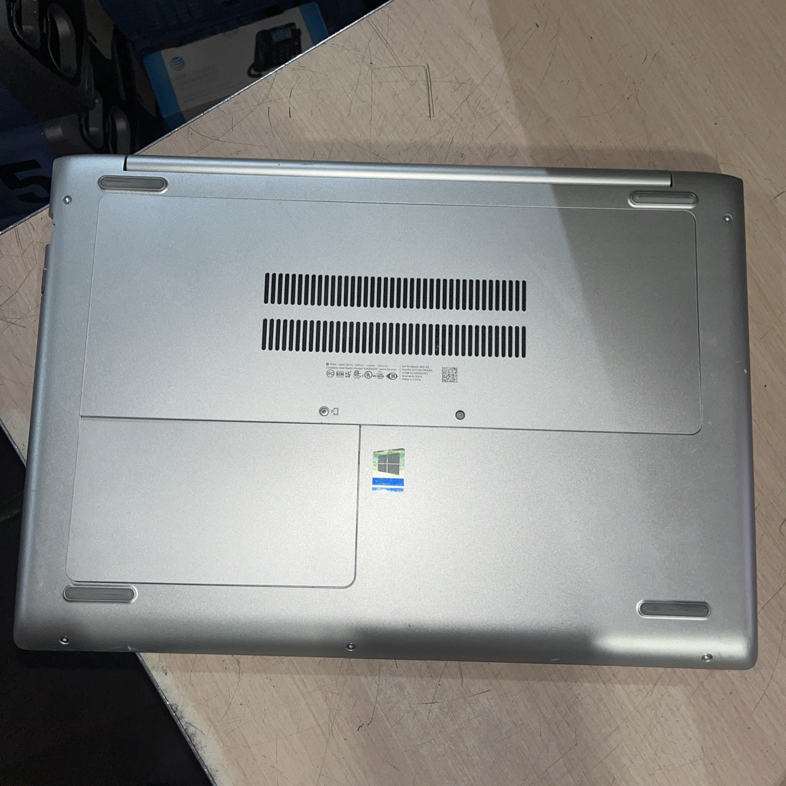 HP PROBOOK 450 G5 INTEL CORE I5-8250U 1.60GHZ 8GB RAM NO HD