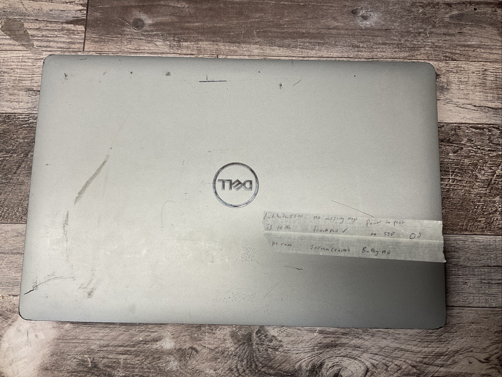 Latitude 5510 / i5 10th / No RAM Laptop Notebook PC / O5