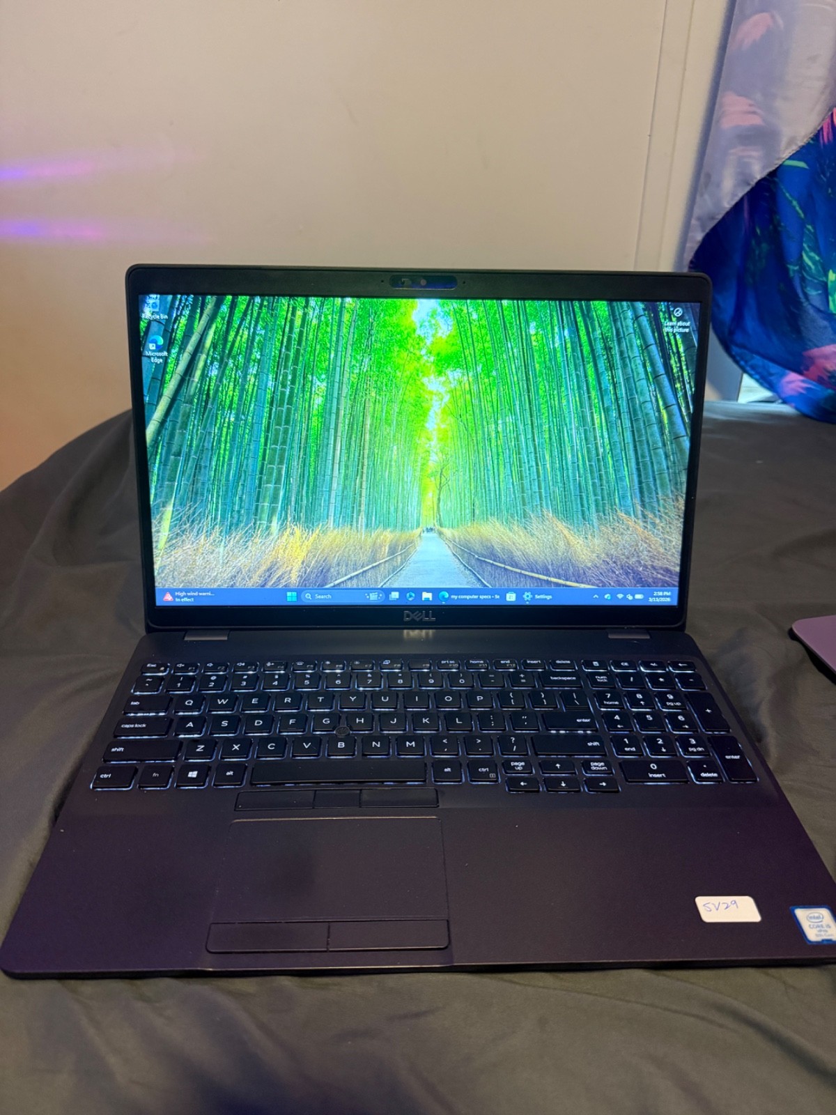 Dell Latitude 5500 15.6″ Intel Core i5-8265U, 1.60Ghz, 8GB) Laptop –