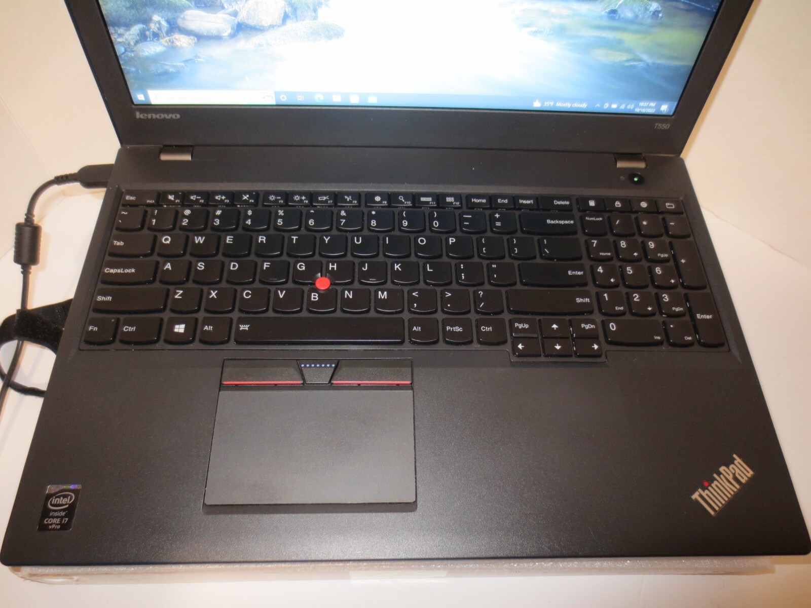 LENOVO THINKPAD T550 15.6″ CORE i7-5600U@2.60GHz 16GB 1TB HDD WIN10 PRO