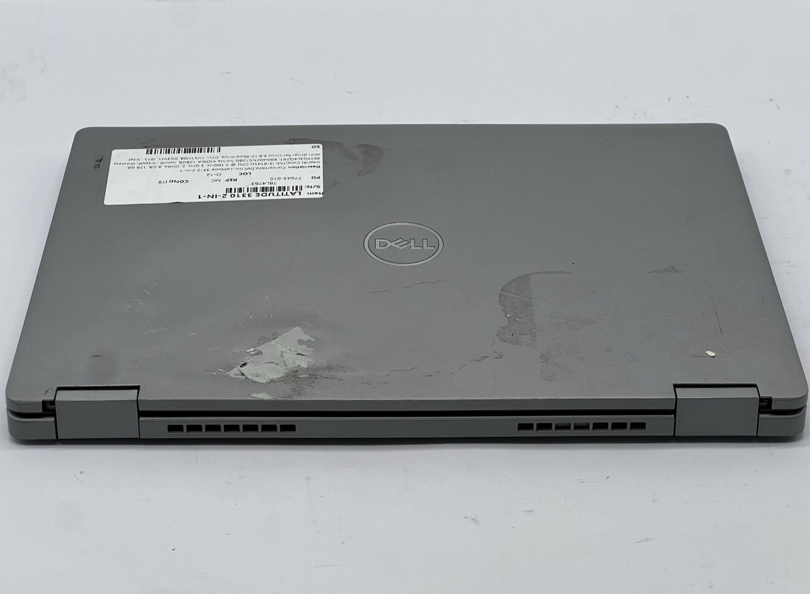 Dell Latitude 3310 2-in-1, i3-8145, @ 2.10GHz, 8GB RAM, 128GB VNMe-No OS/Charger